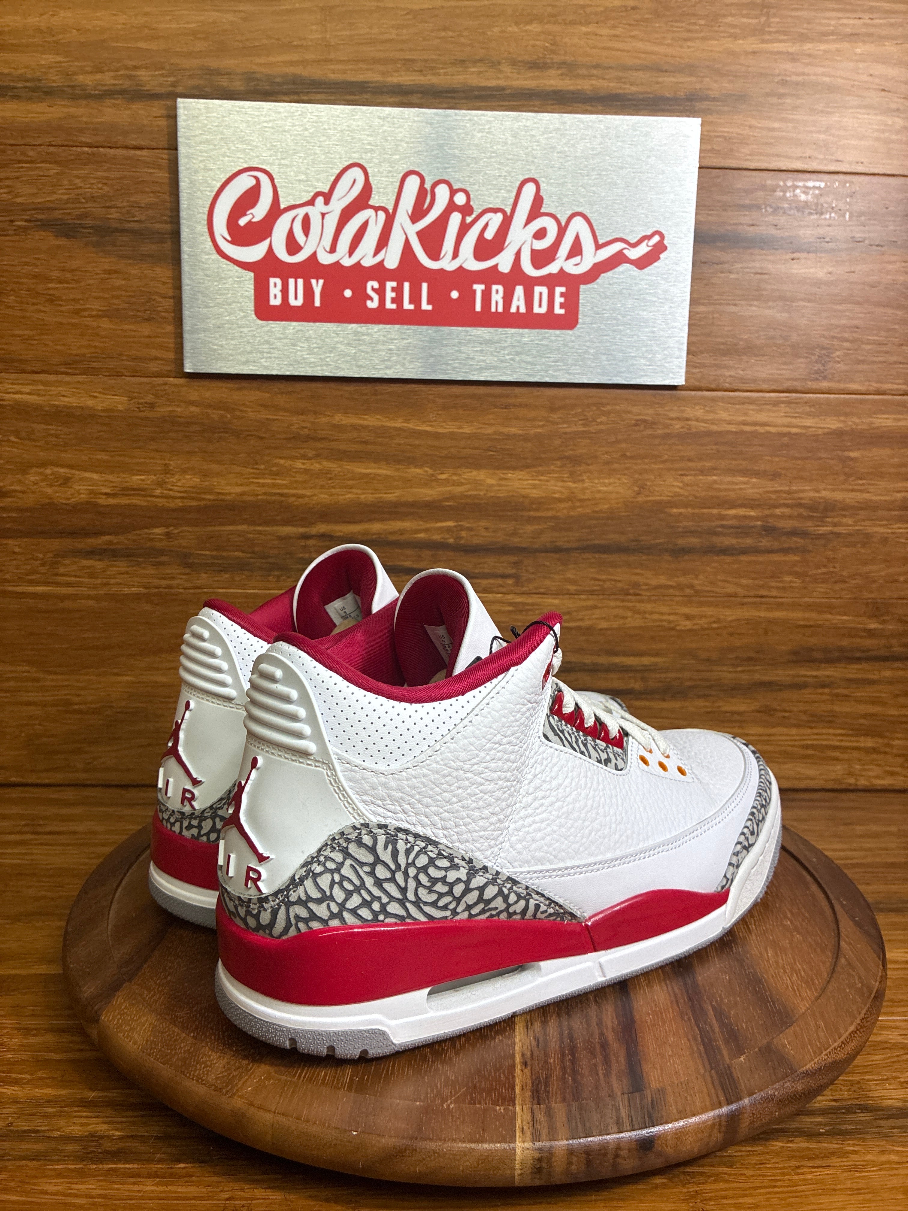 Jordan 3 Retro Cardinal Red
