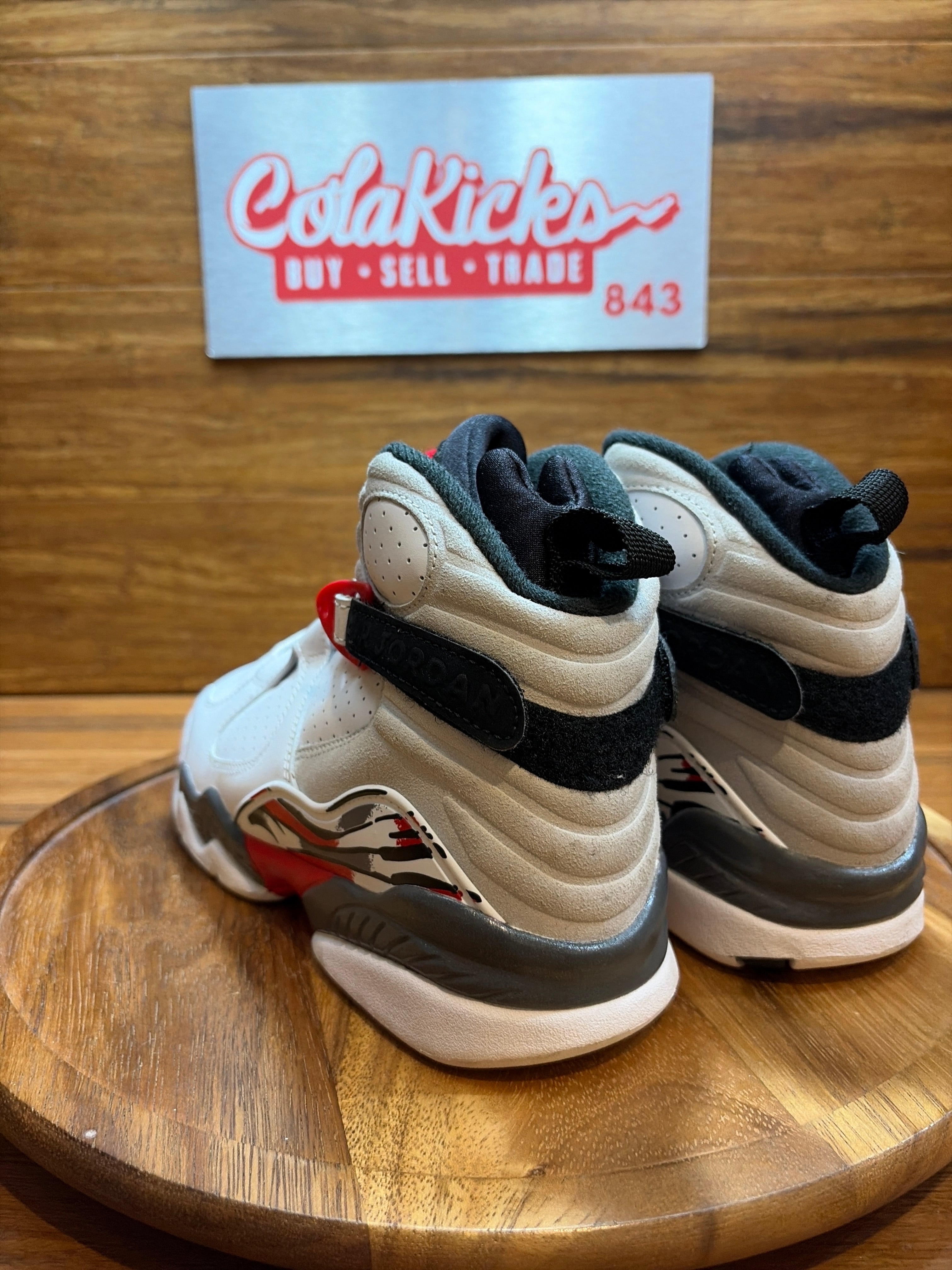 Jordan 8 Retro White True Red (2025)