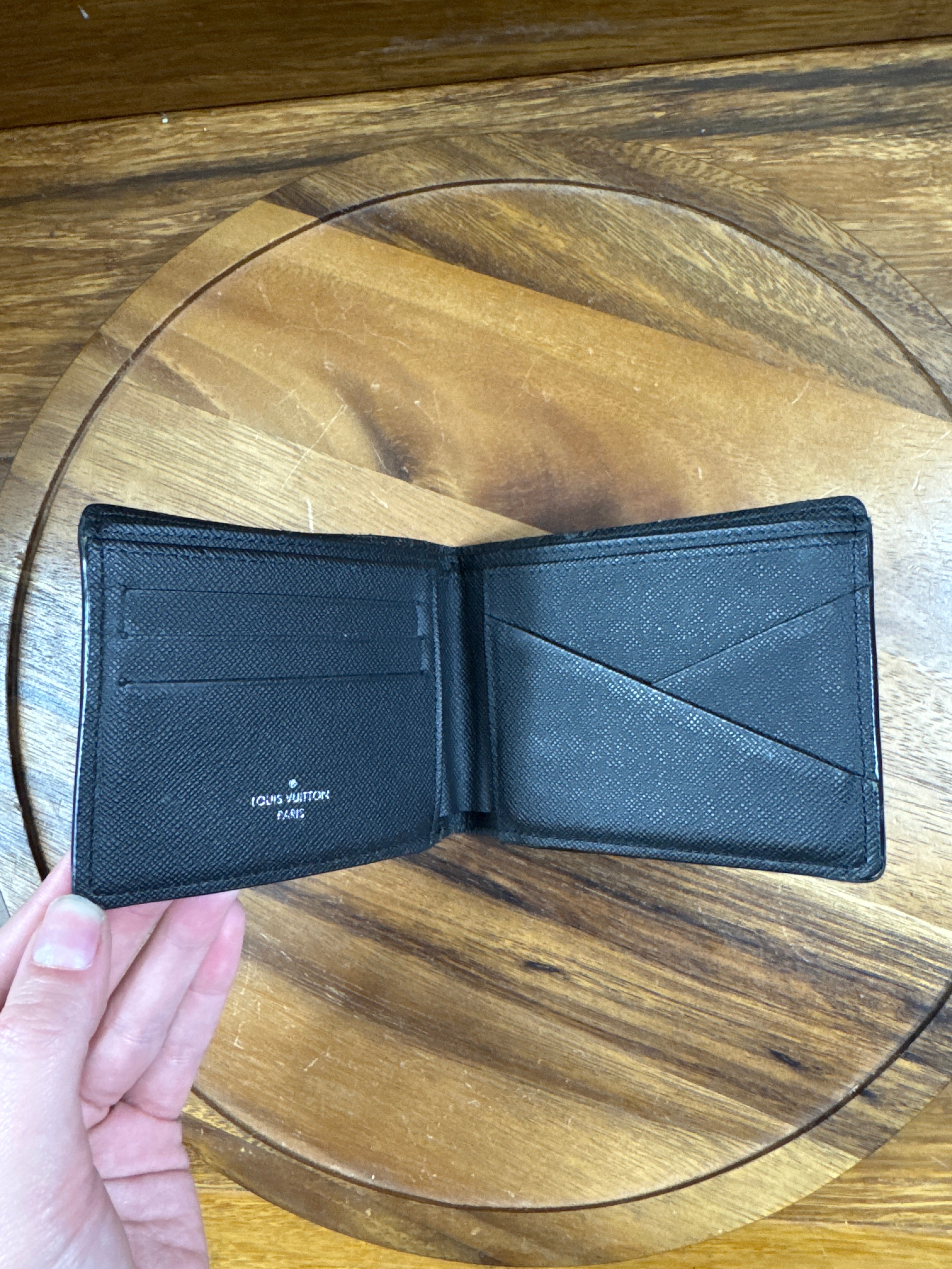 Louis Vuitton Monogram The Multiple Wallet Black