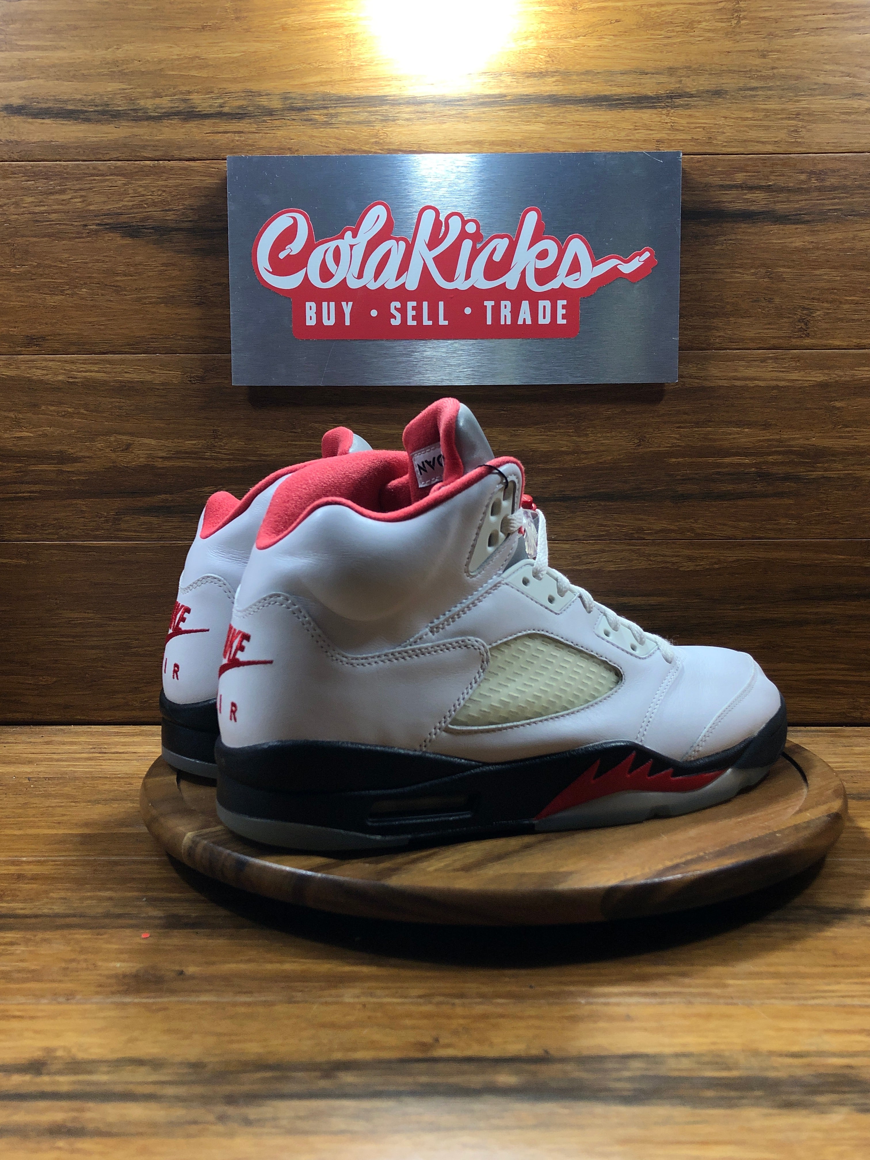 Jordan 5 Retro Fire Red Silver Tongue (2020)