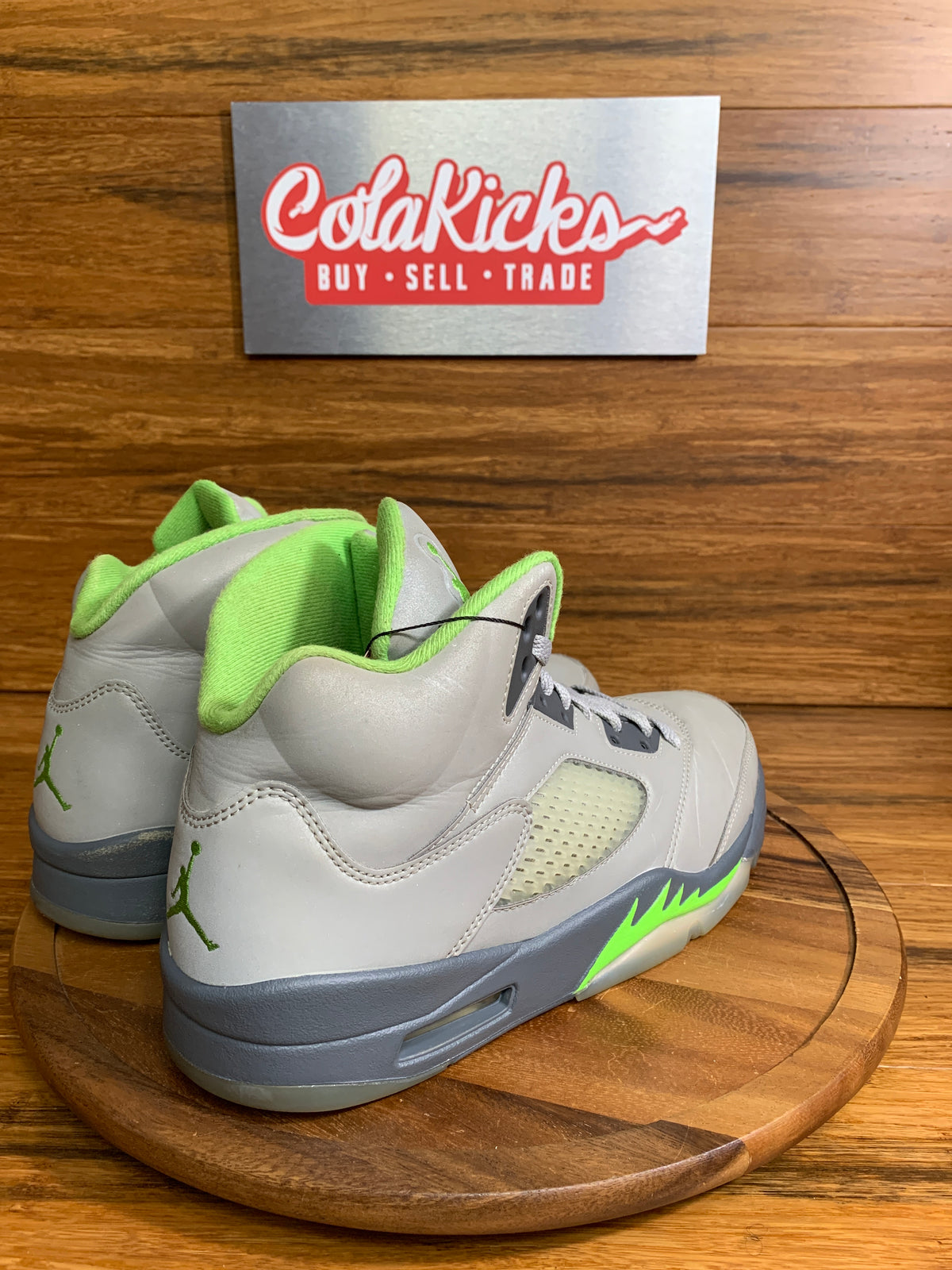 Jordan 5 Retro Green Bean