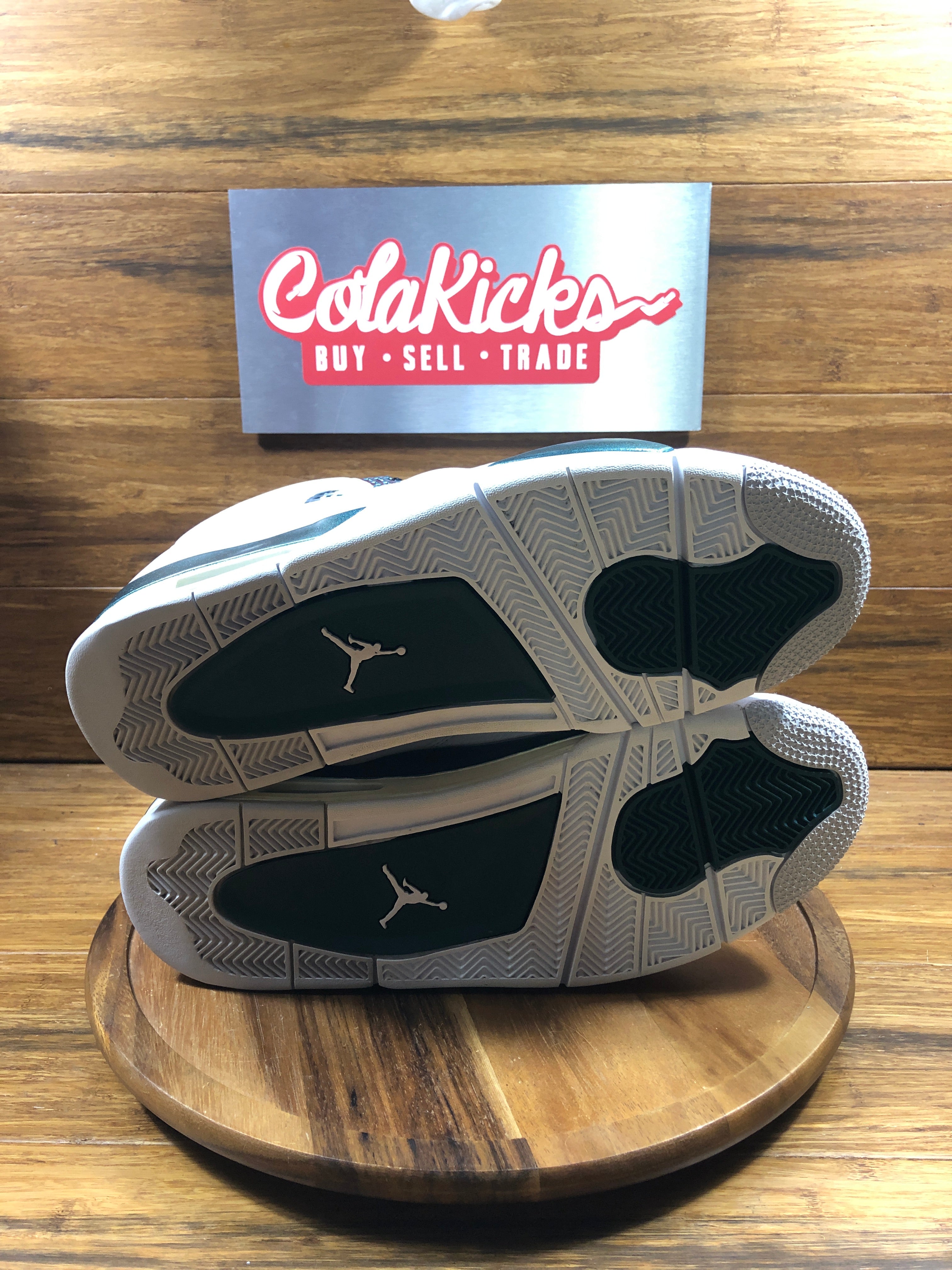 Jordan 4 Retro Oxidized Green