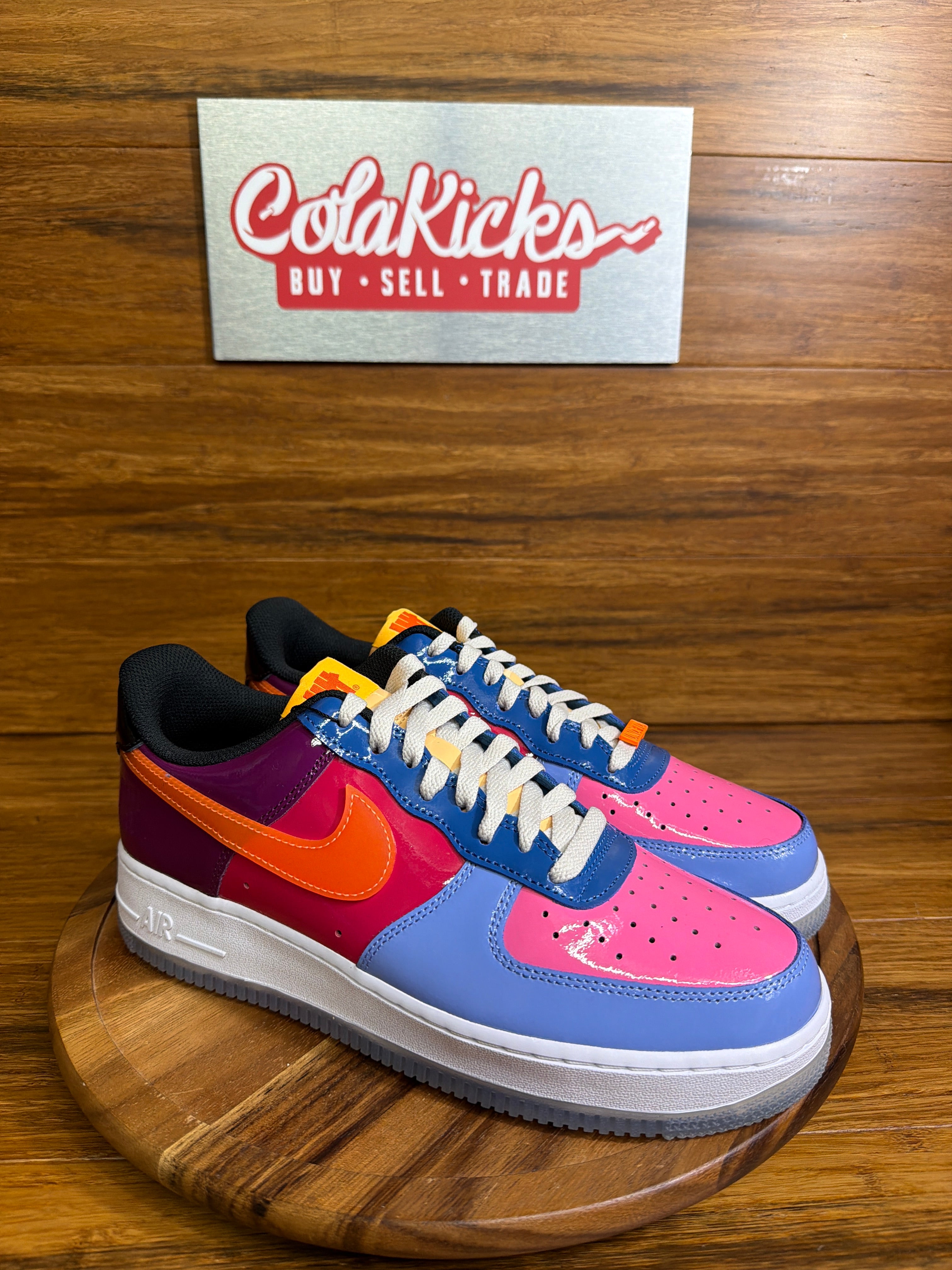 Nike Air Force 1 Low SP Undefeated Multi-Patent Total Orange