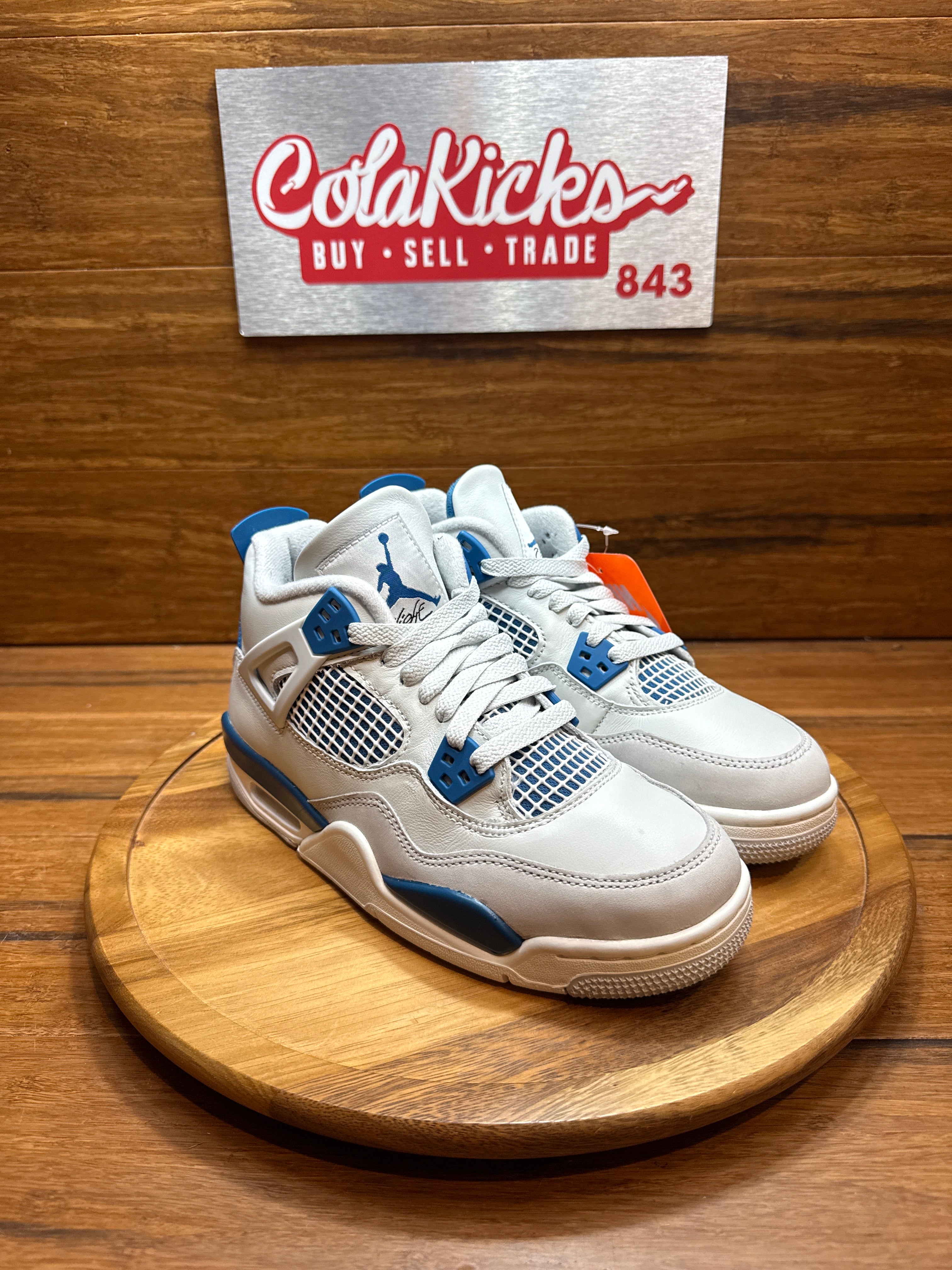 Jordan 4 Retro Military Blue (2024) (GS)