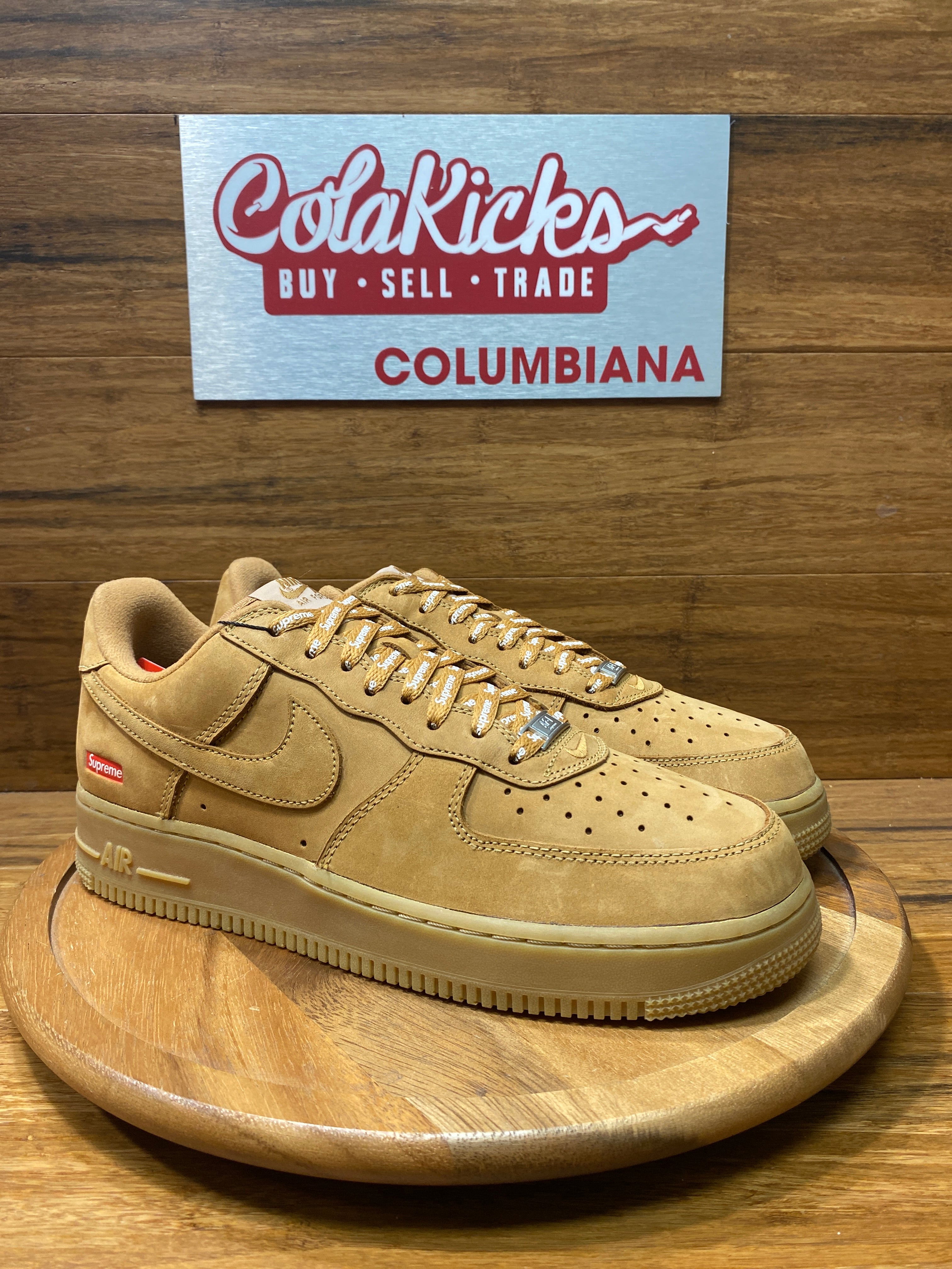 Nike Air Force 1 Low SP Supreme Wheat