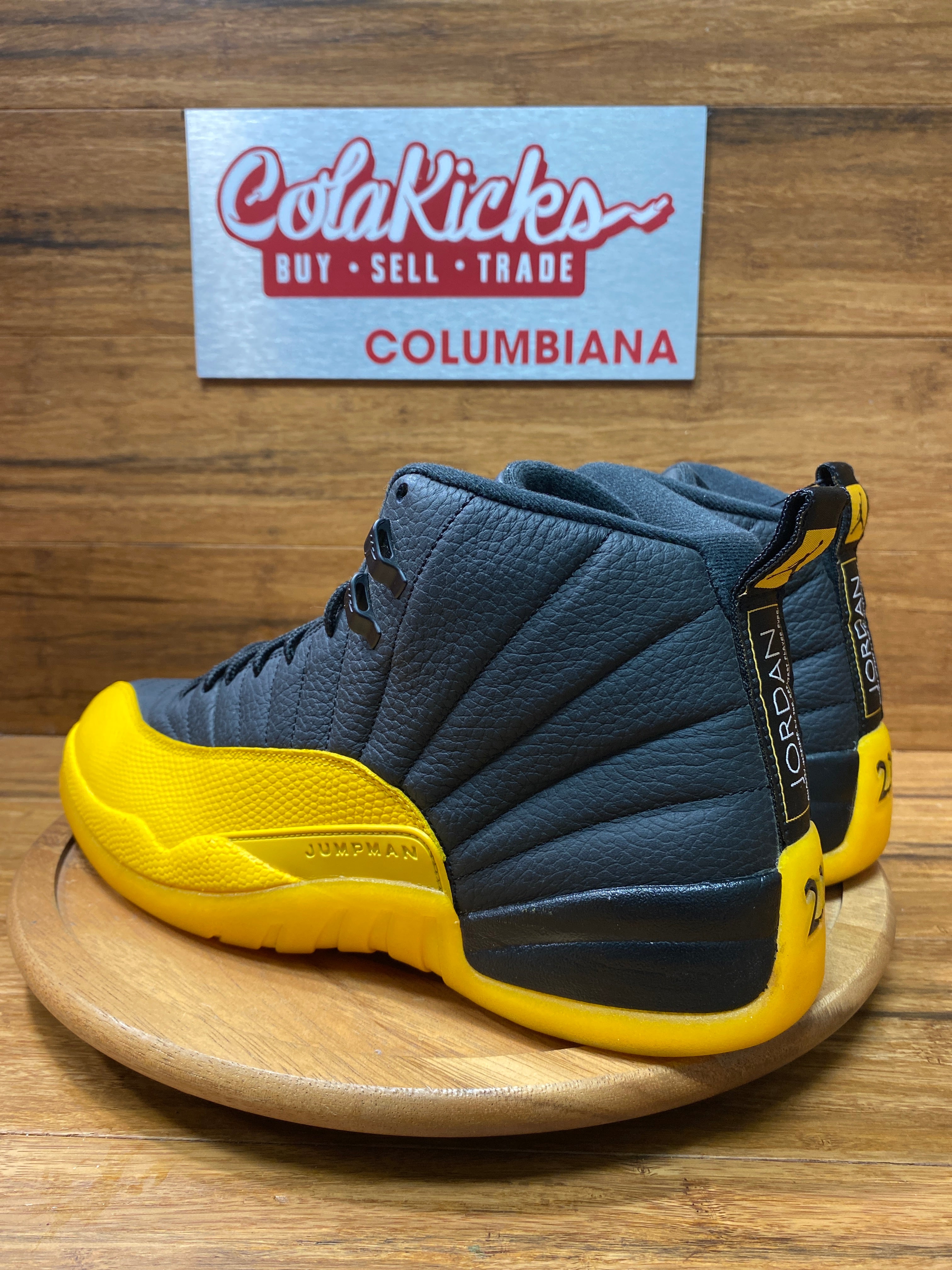 Jordan 12 Retro Black University Gold