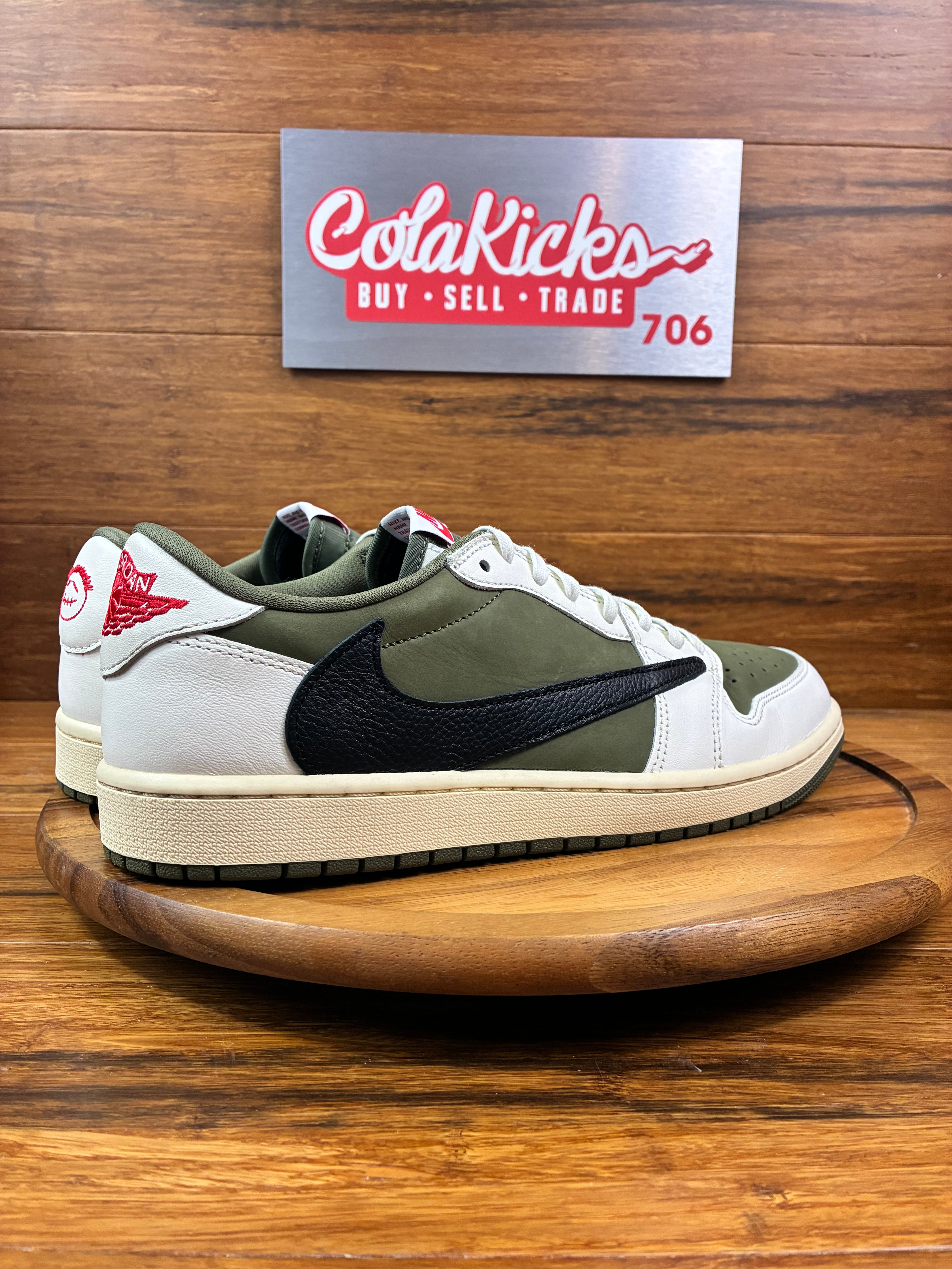 Jordan 1 Retro Low OG SP Travis Scott Medium Olive