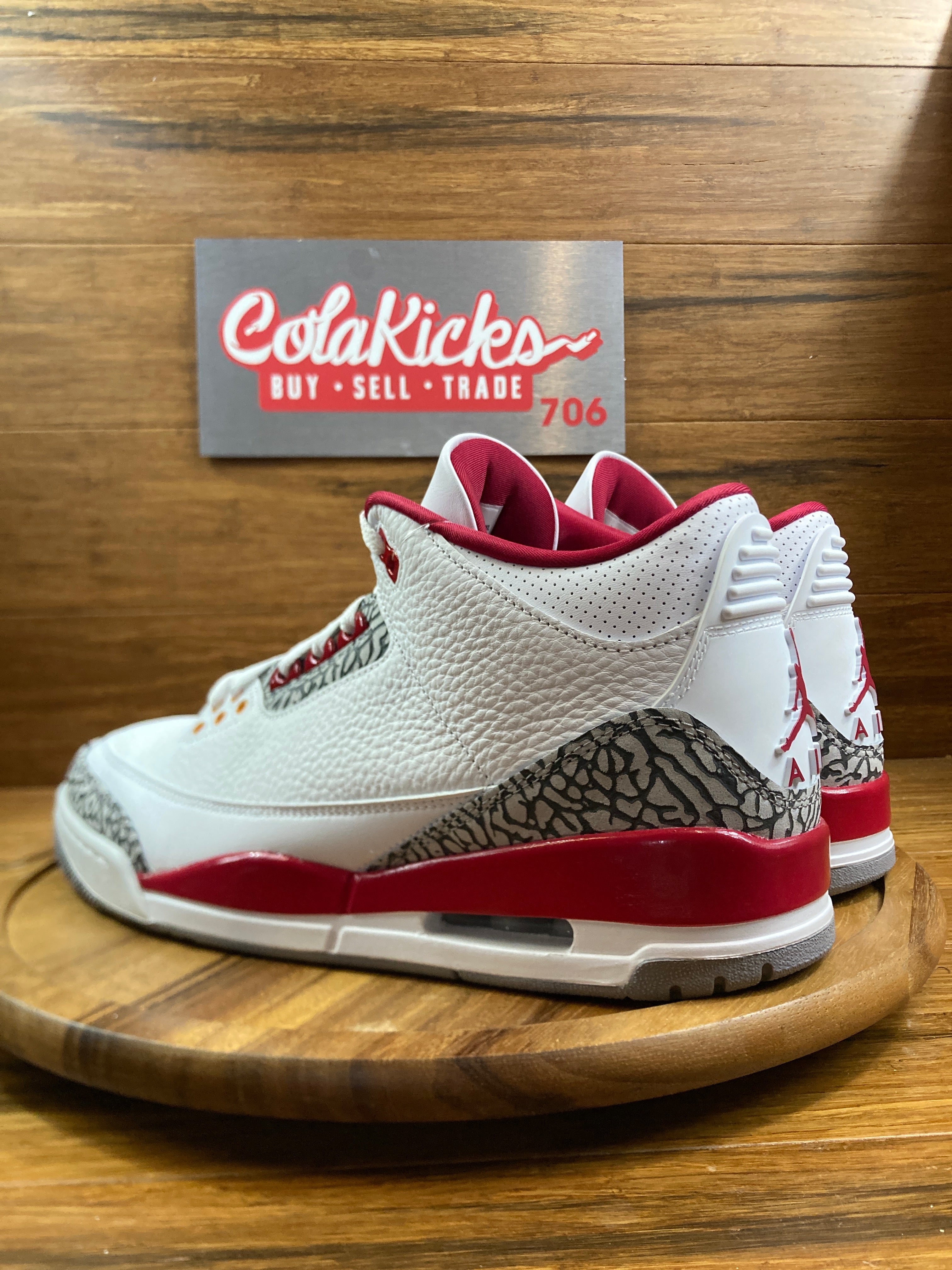Jordan 3 Retro Cardinal Red