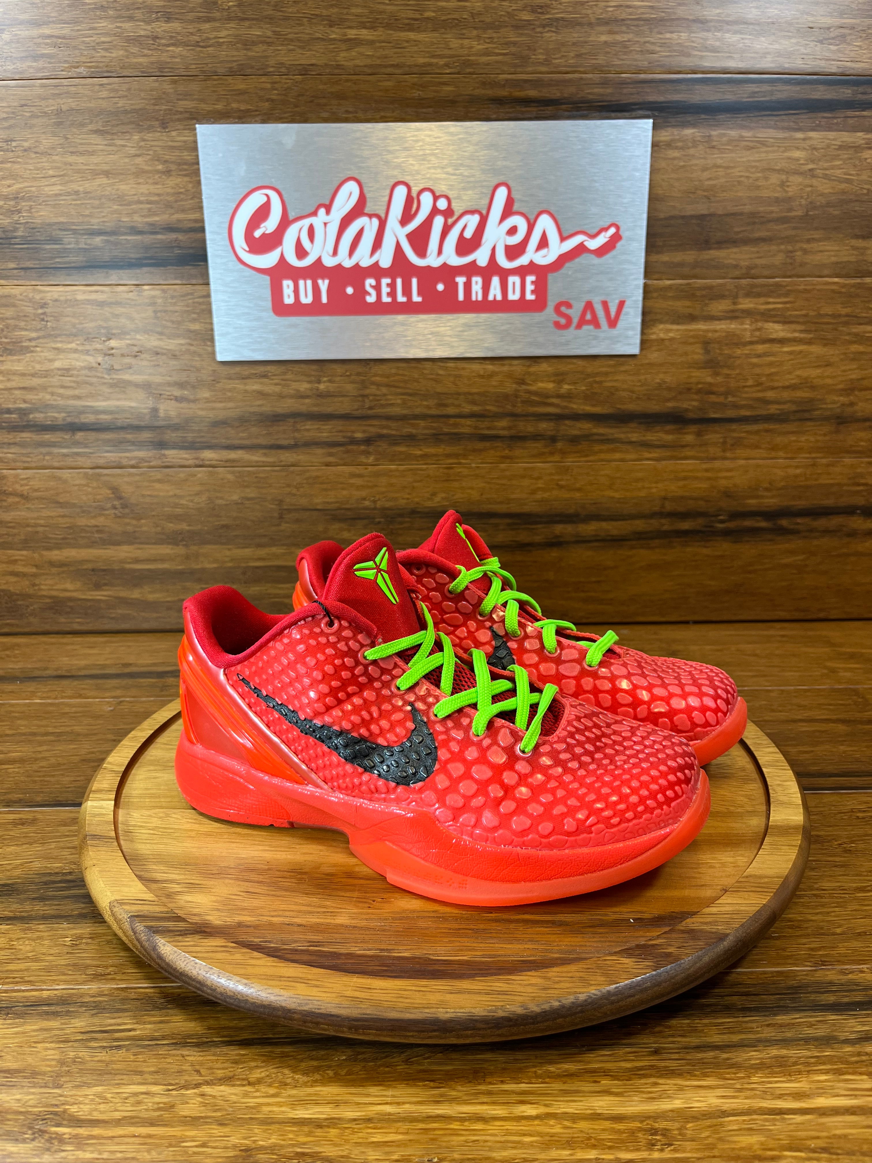 Nike Kobe 6 Protro Reverse Grinch (GS)