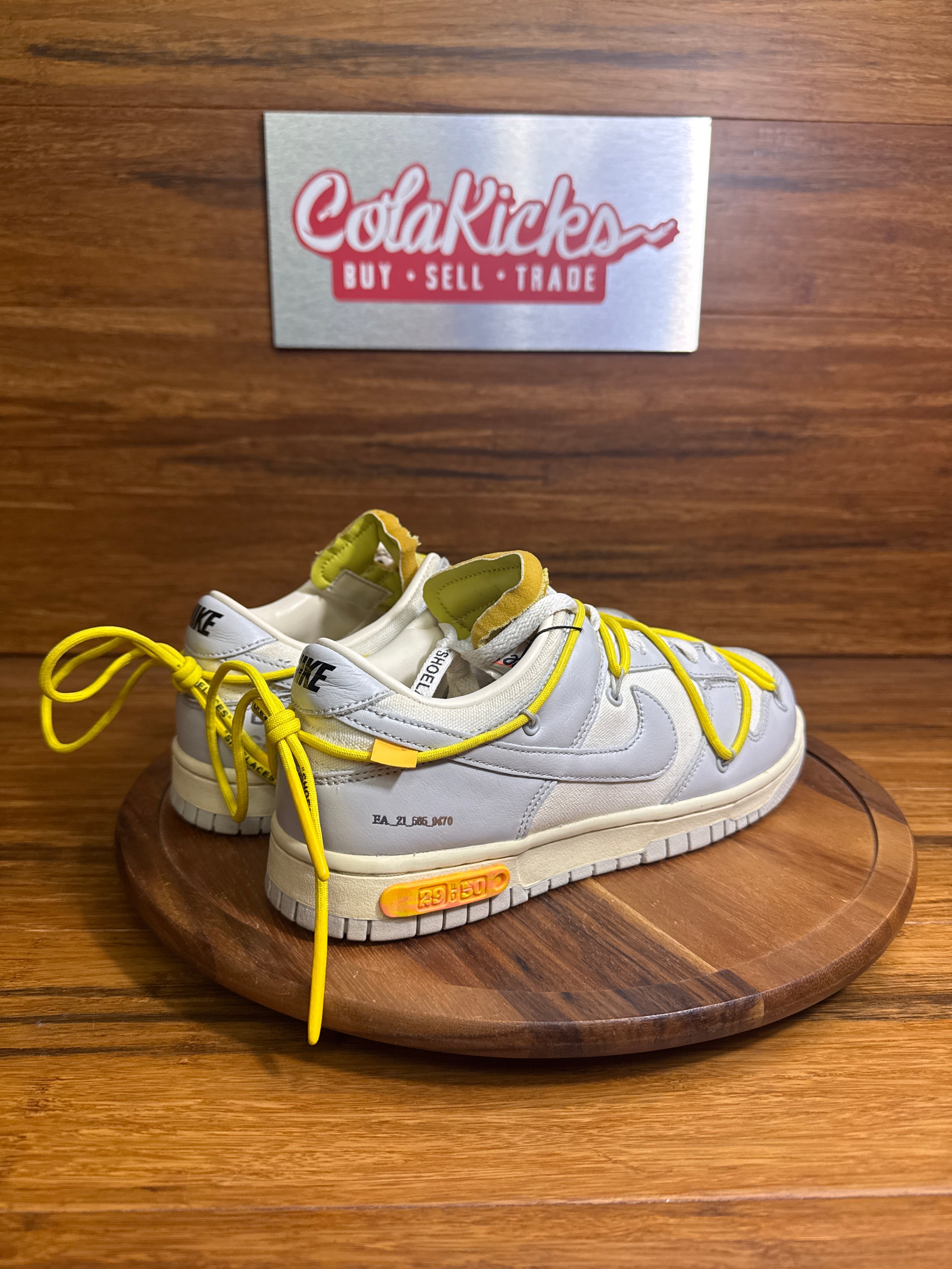 Nike Dunk Low Off-White Lot 29