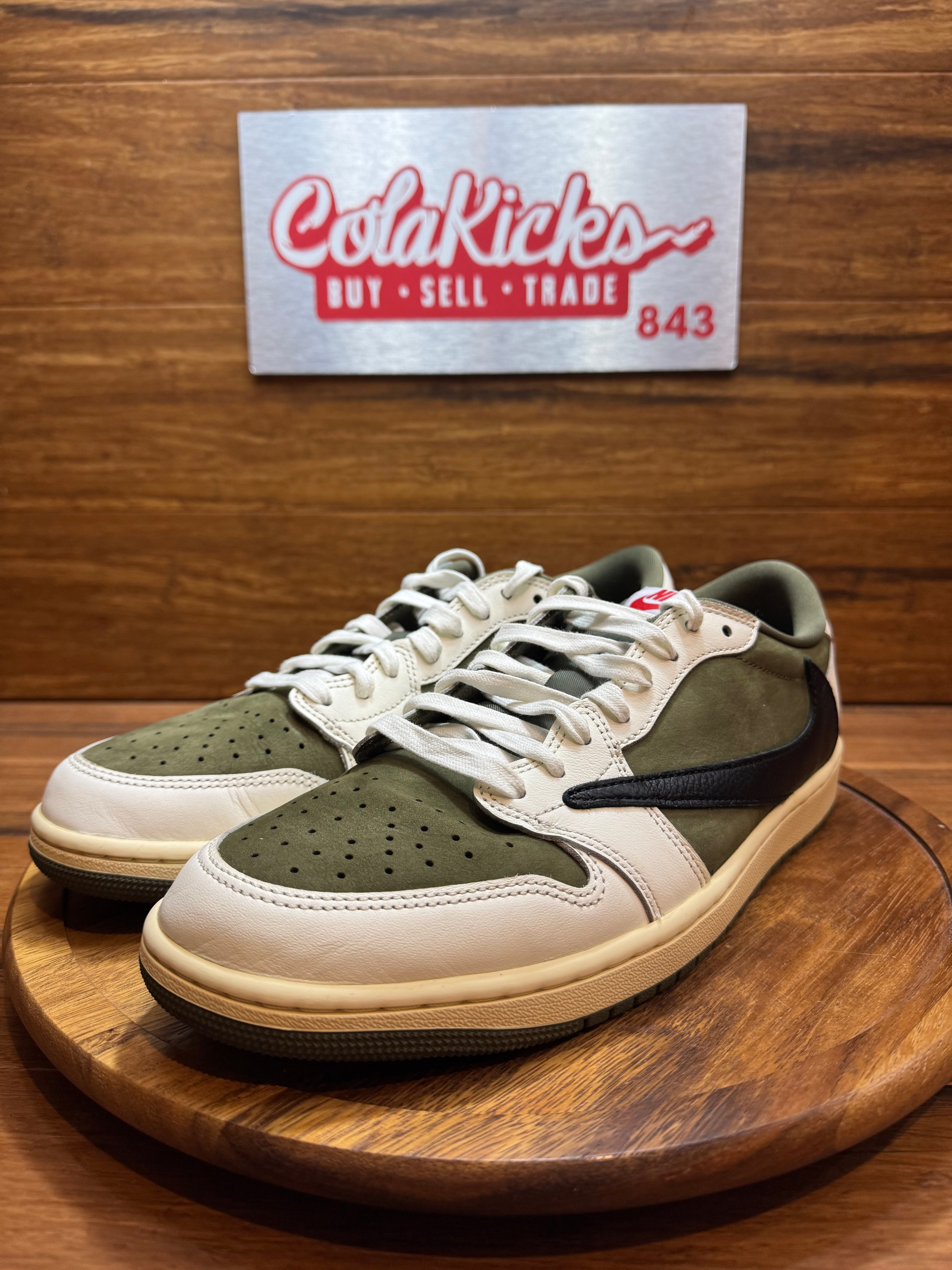 Jordan 1 Retro Low OG SP Travis Scott Medium Olive
