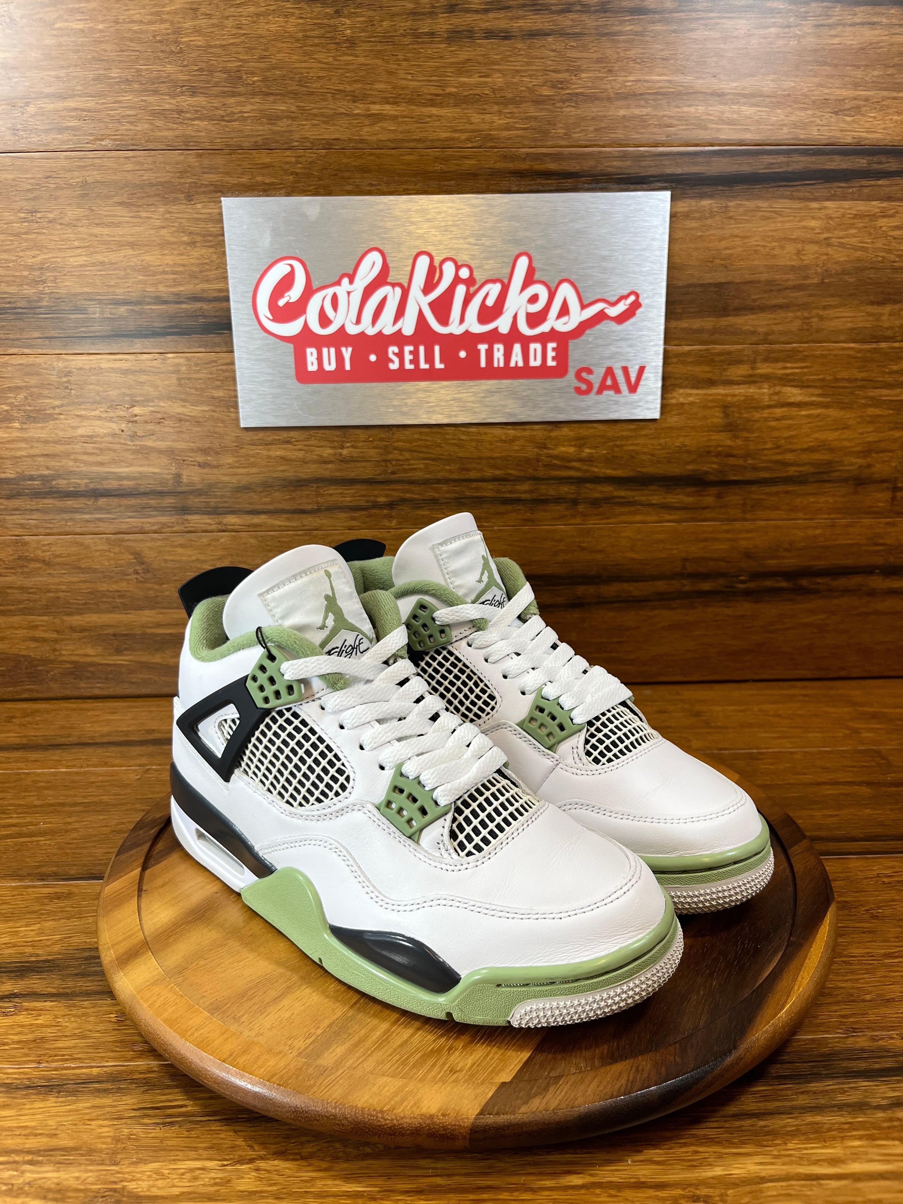 Jordan 4 Retro Seafoam (Women's)