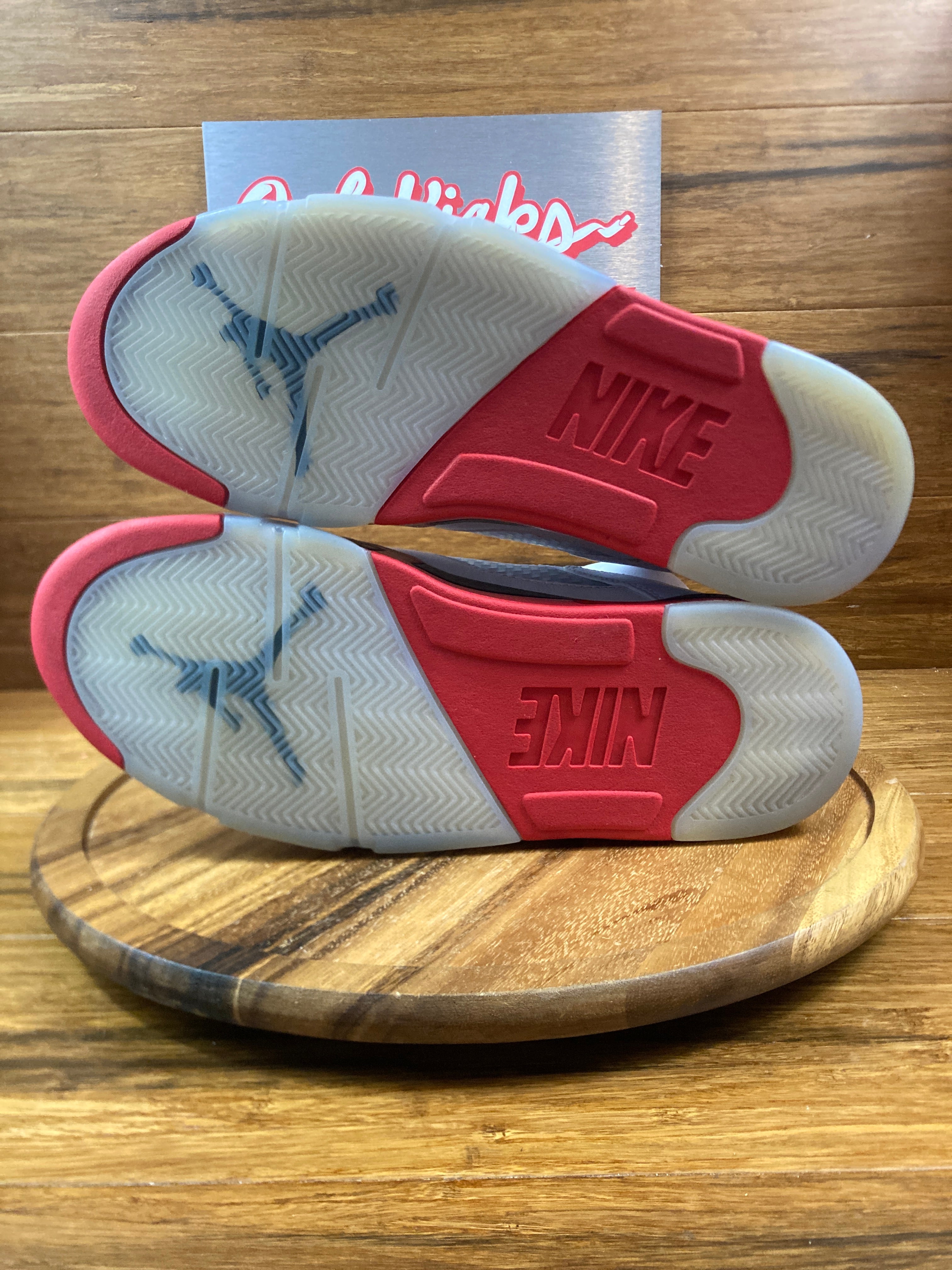 Jordan 5 Retro Fire Red Black Tongue (2025)