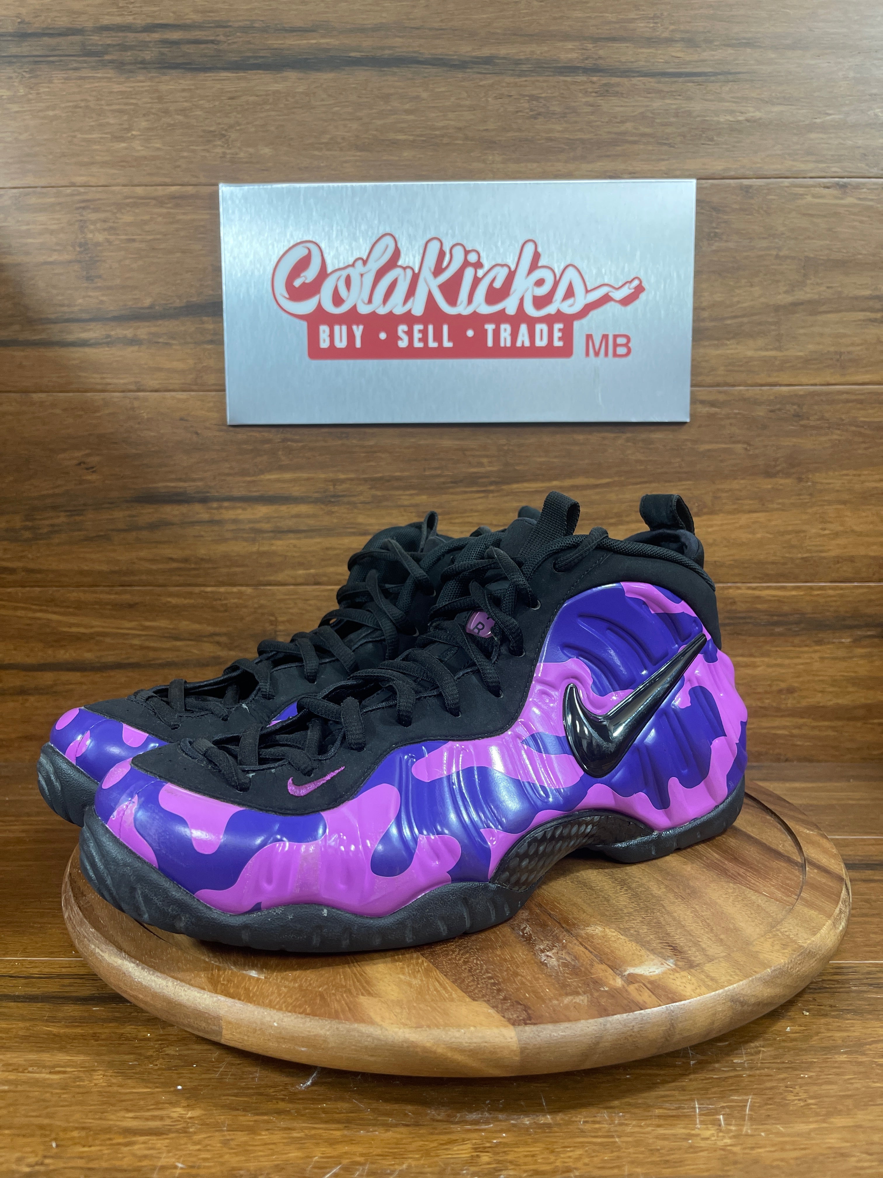 Nike Air Foamposite Pro Purple Camo