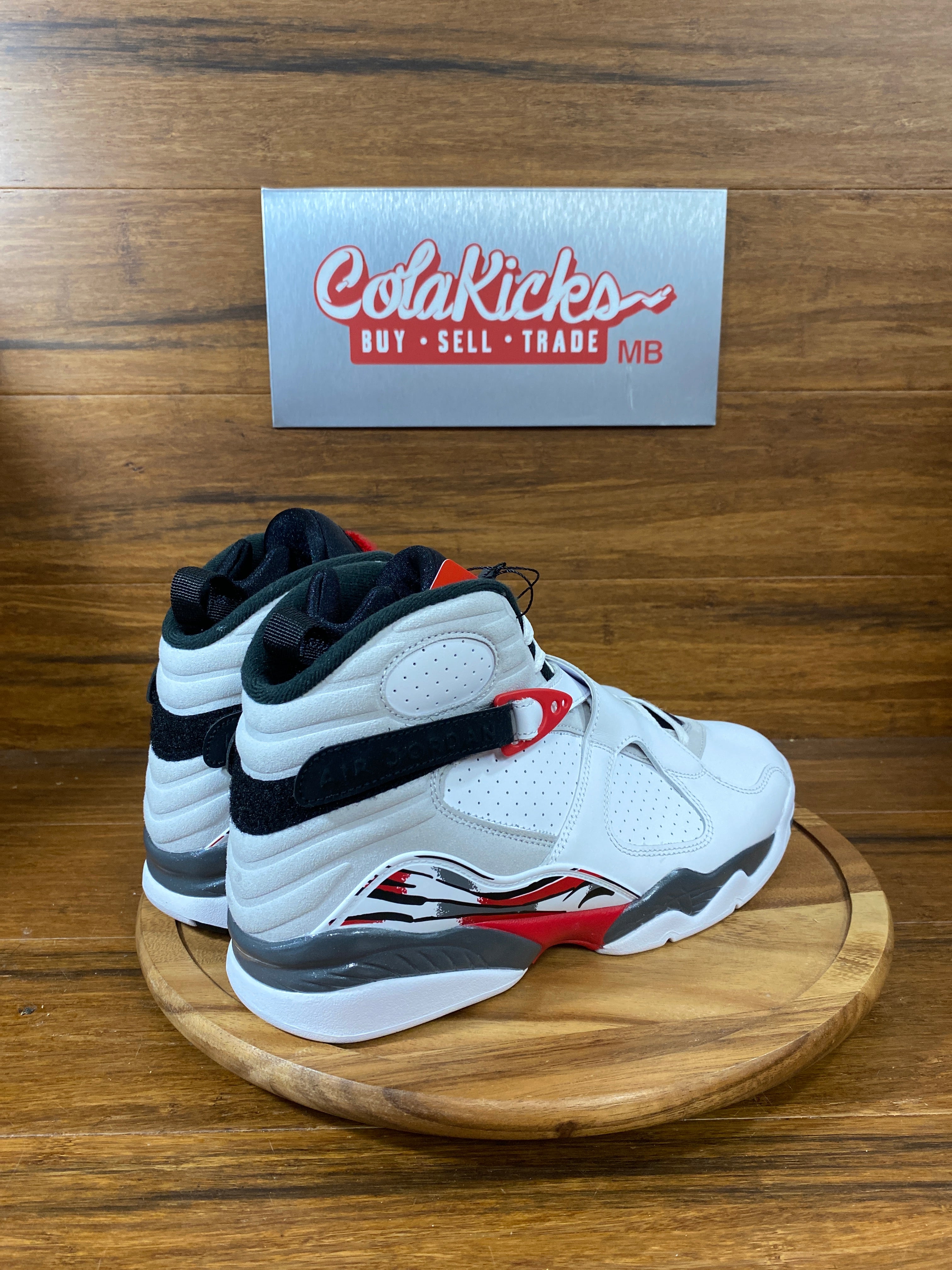 Jordan 8 Retro White True Red (2025)