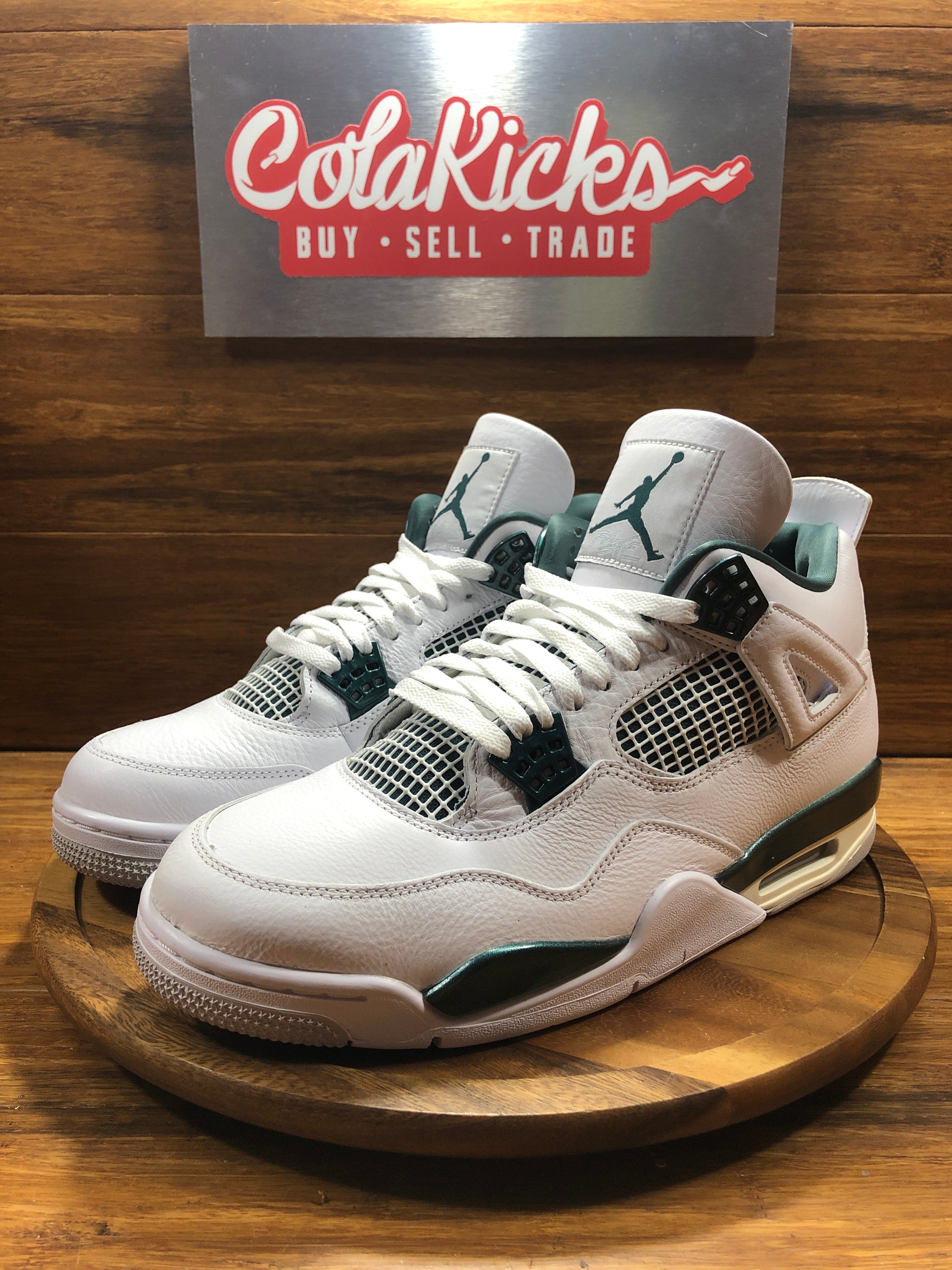 Jordan 4 Retro Oxidized Green