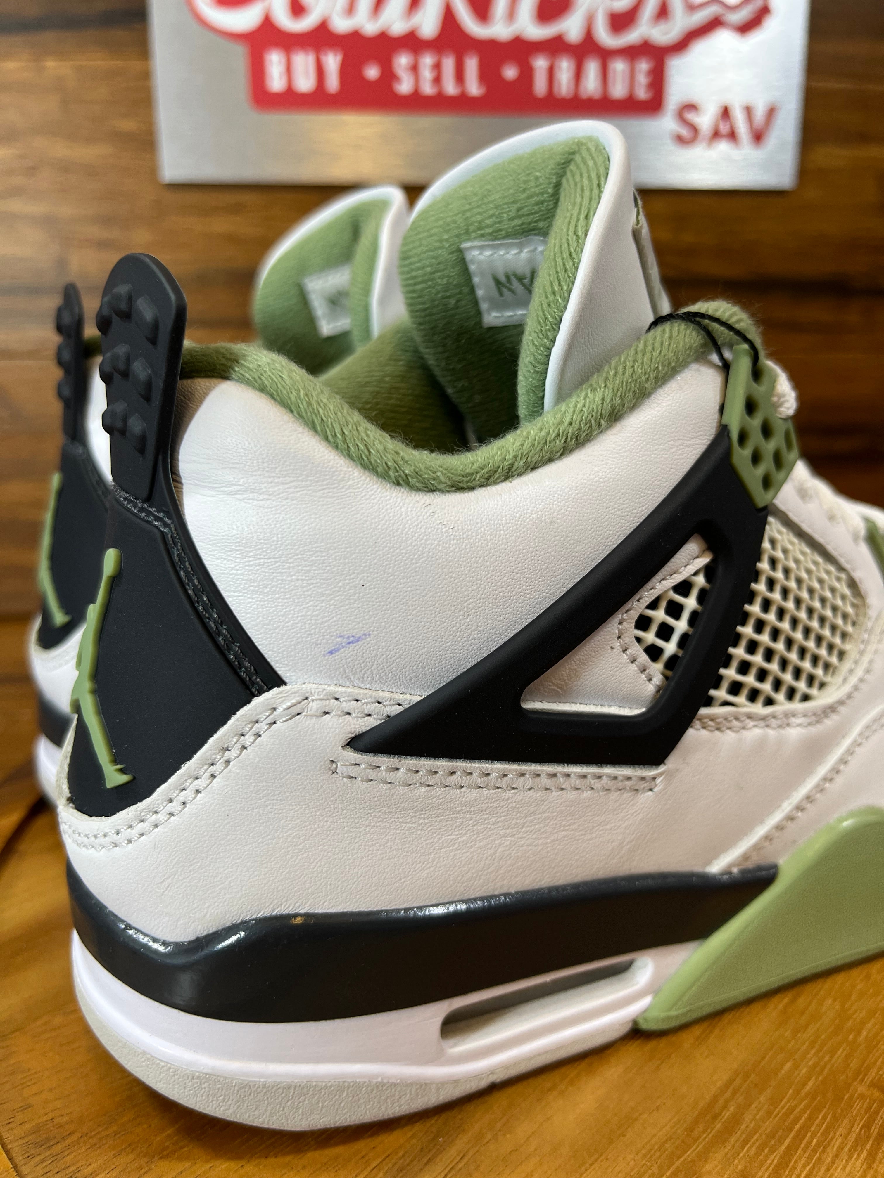 Jordan 4 Retro Seafoam (Women's)