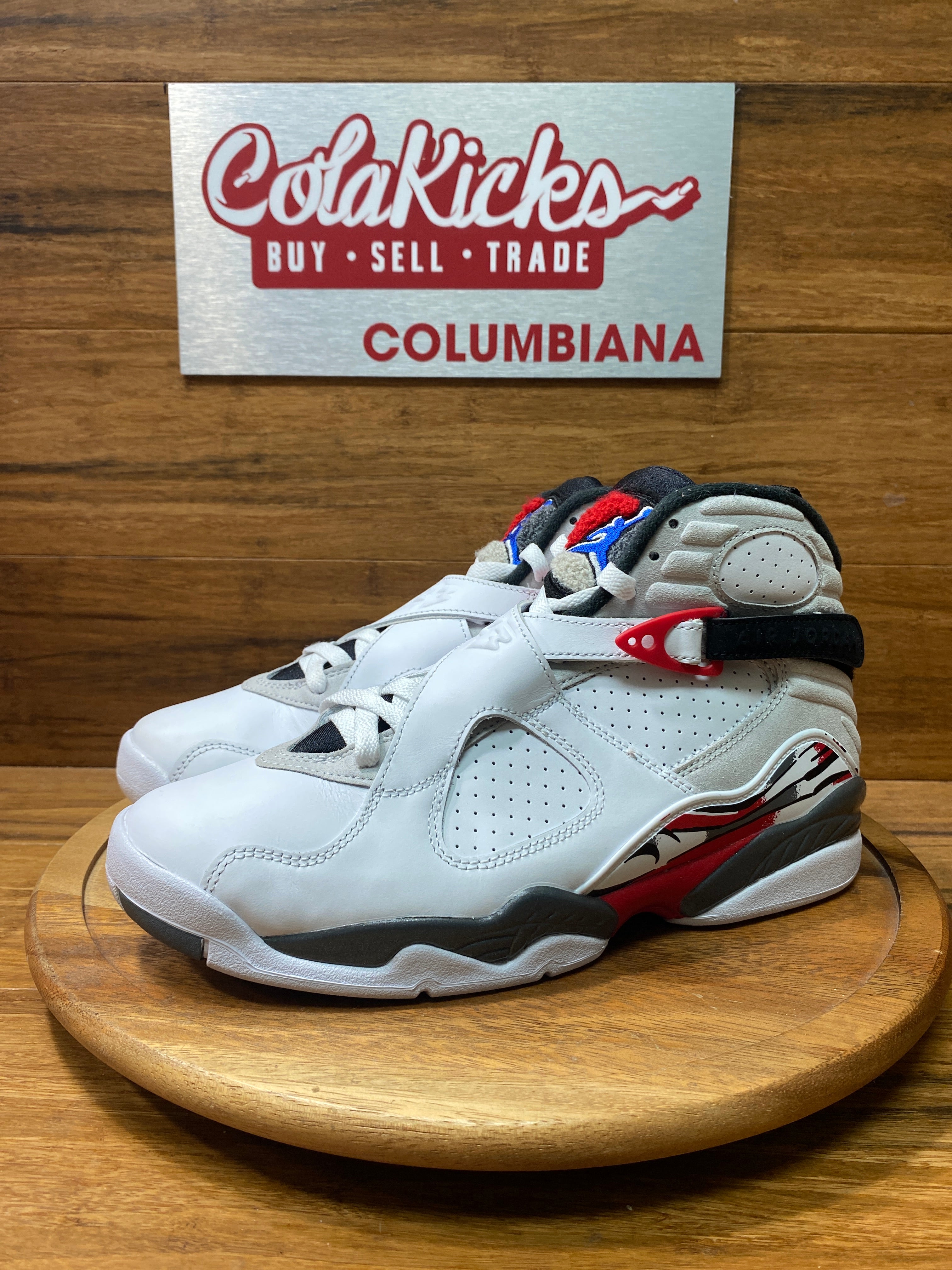 Jordan 8 Retro White True Red (2025)