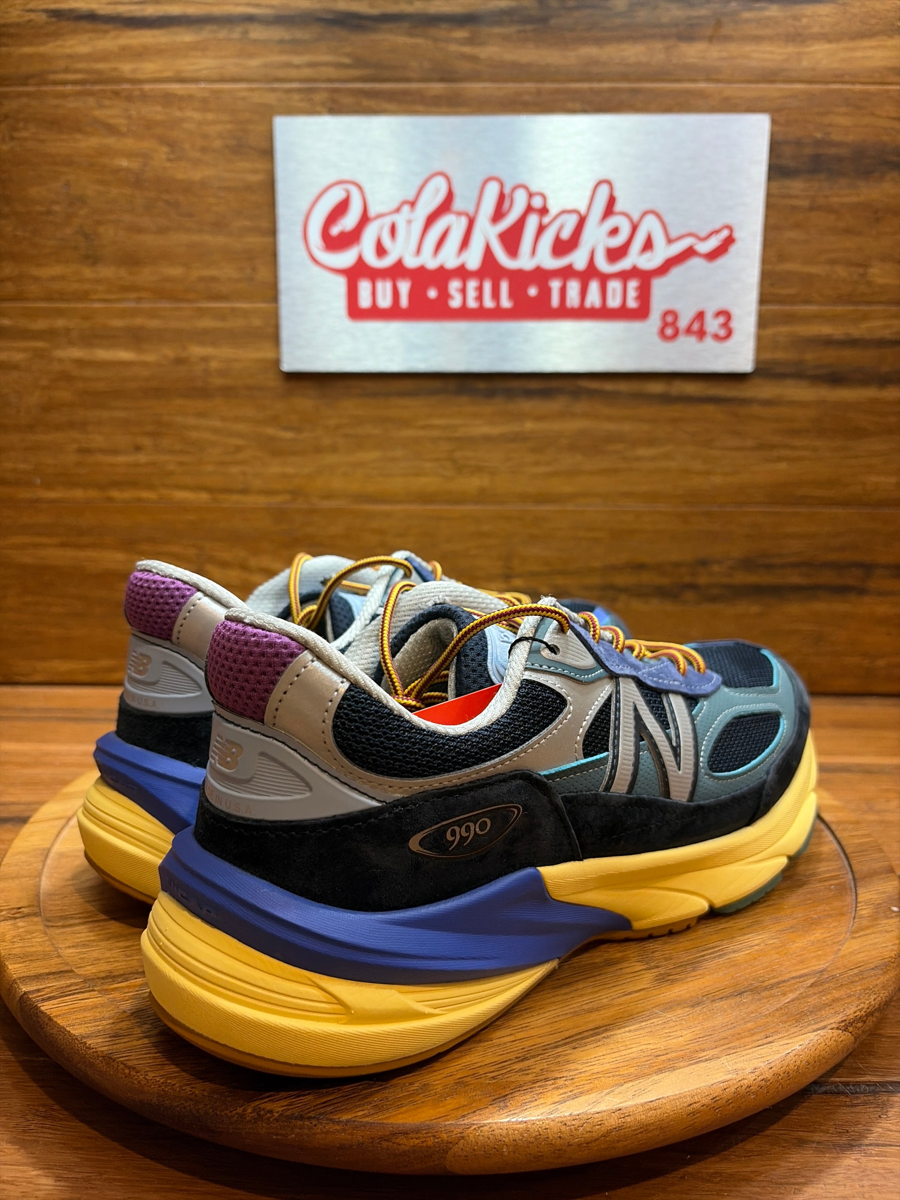 New Balance 990v6 MiUSA Action Bronson Lapis Lazuli