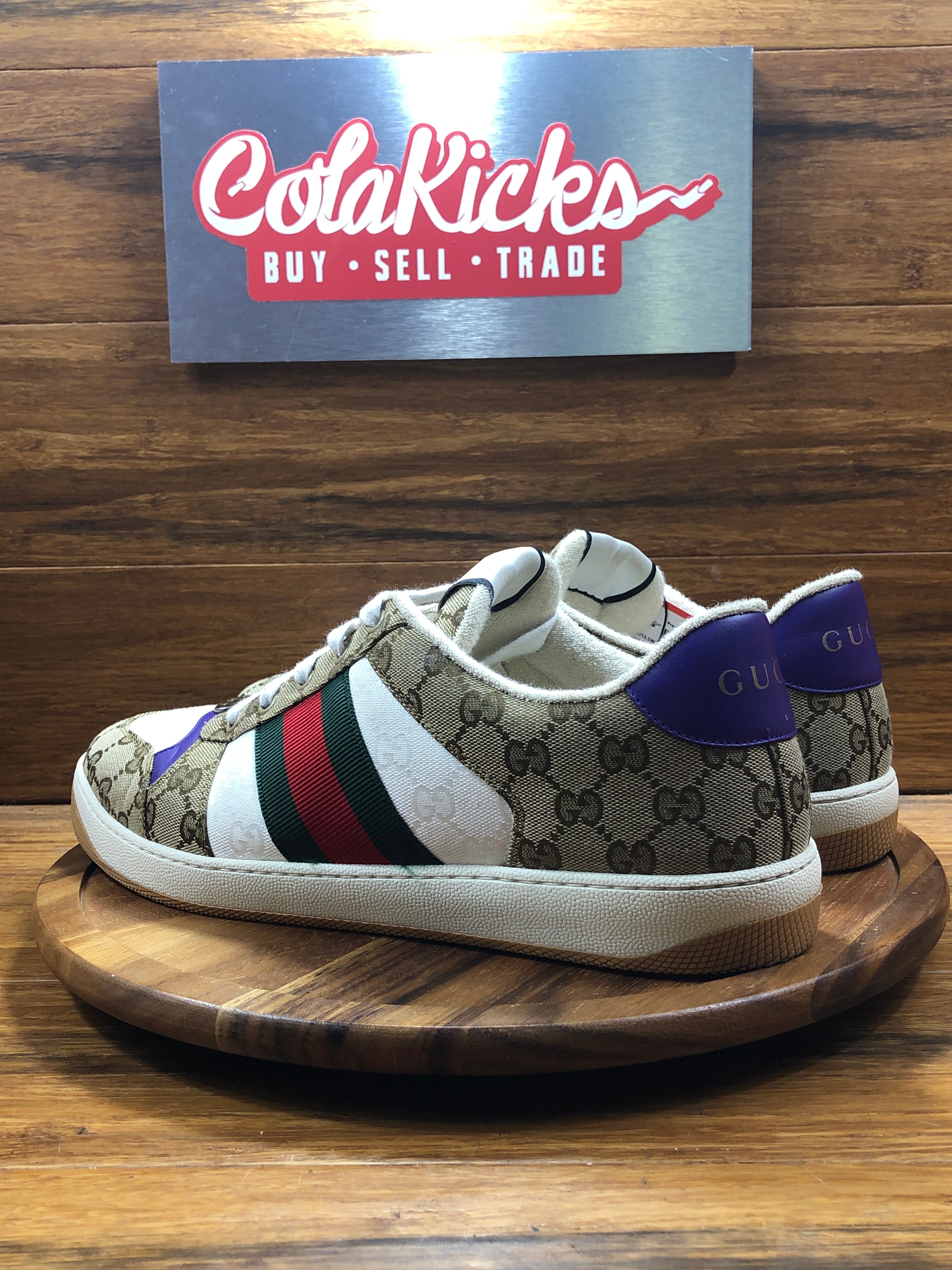 Gucci Screnner GG Beige Purple