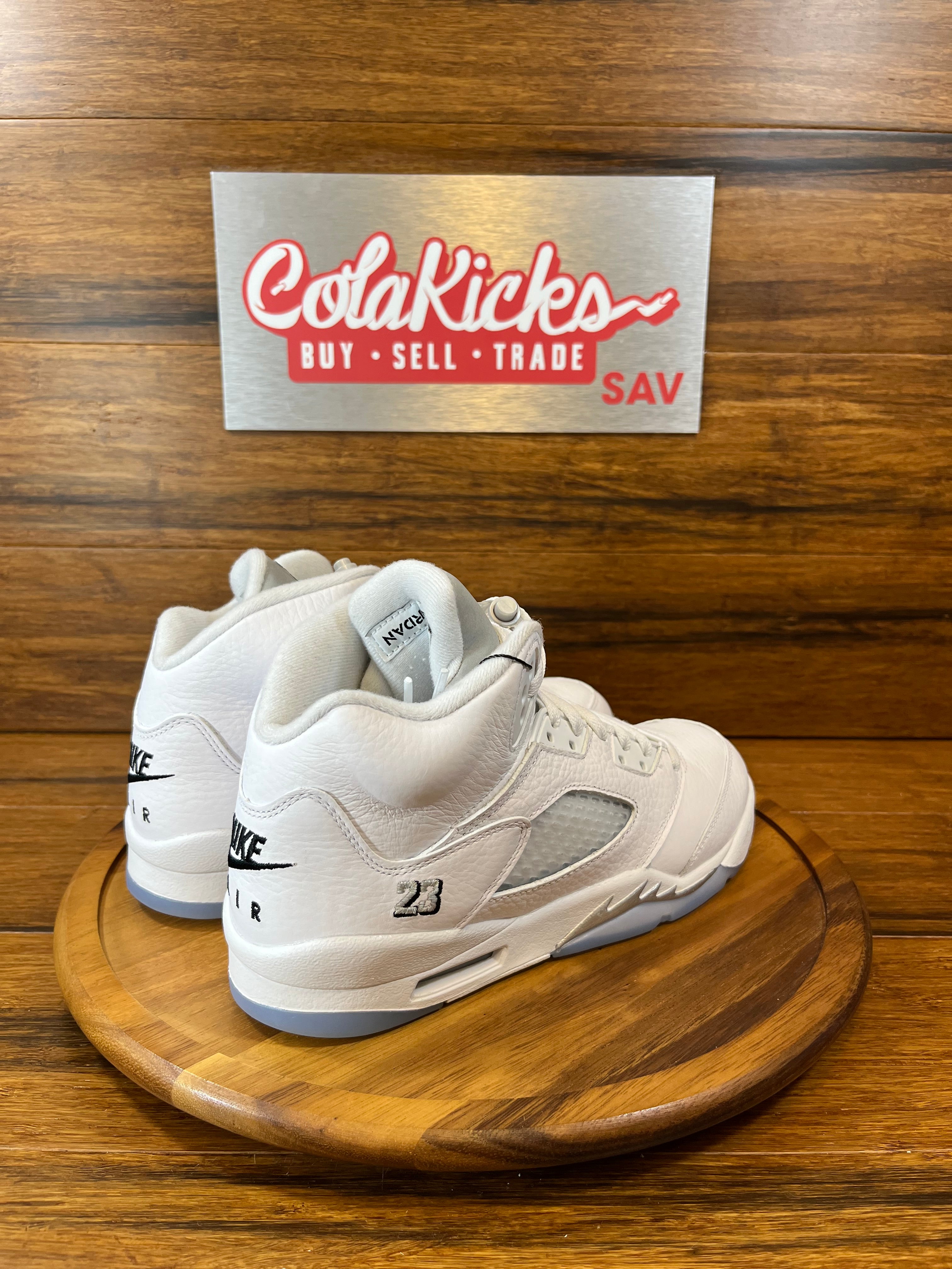 Jordan 5 Retro White Metallic (2026) (GS)