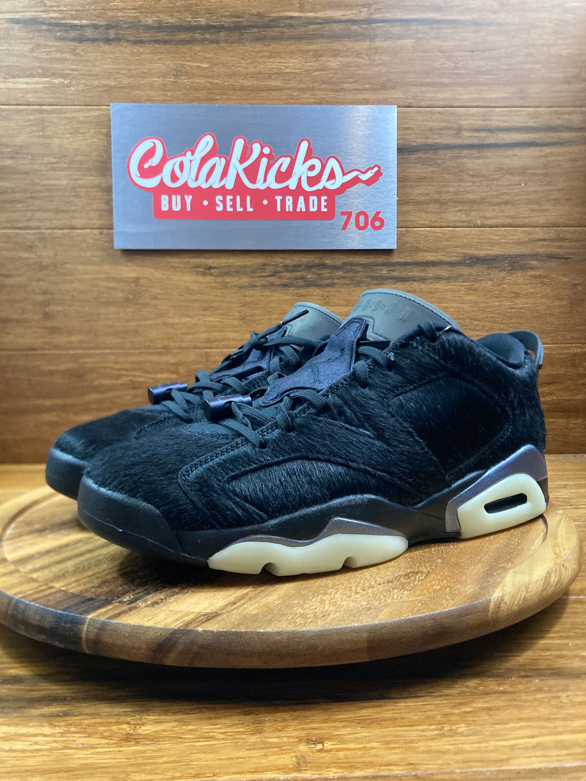 Jordan 6 Retro Low Blackout (Women's)