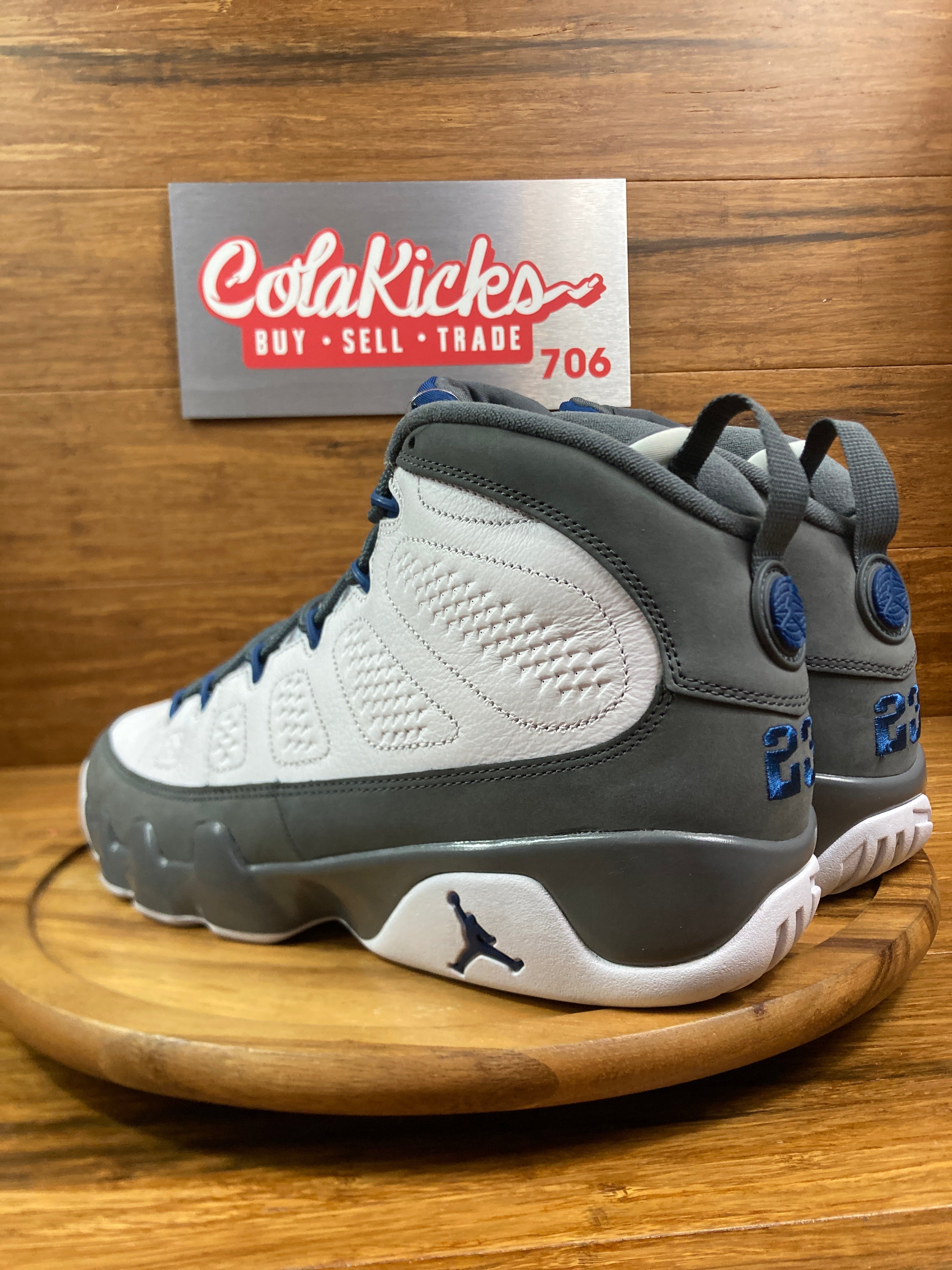 Jordan 9 Retro Flint Grey French Blue (2026)