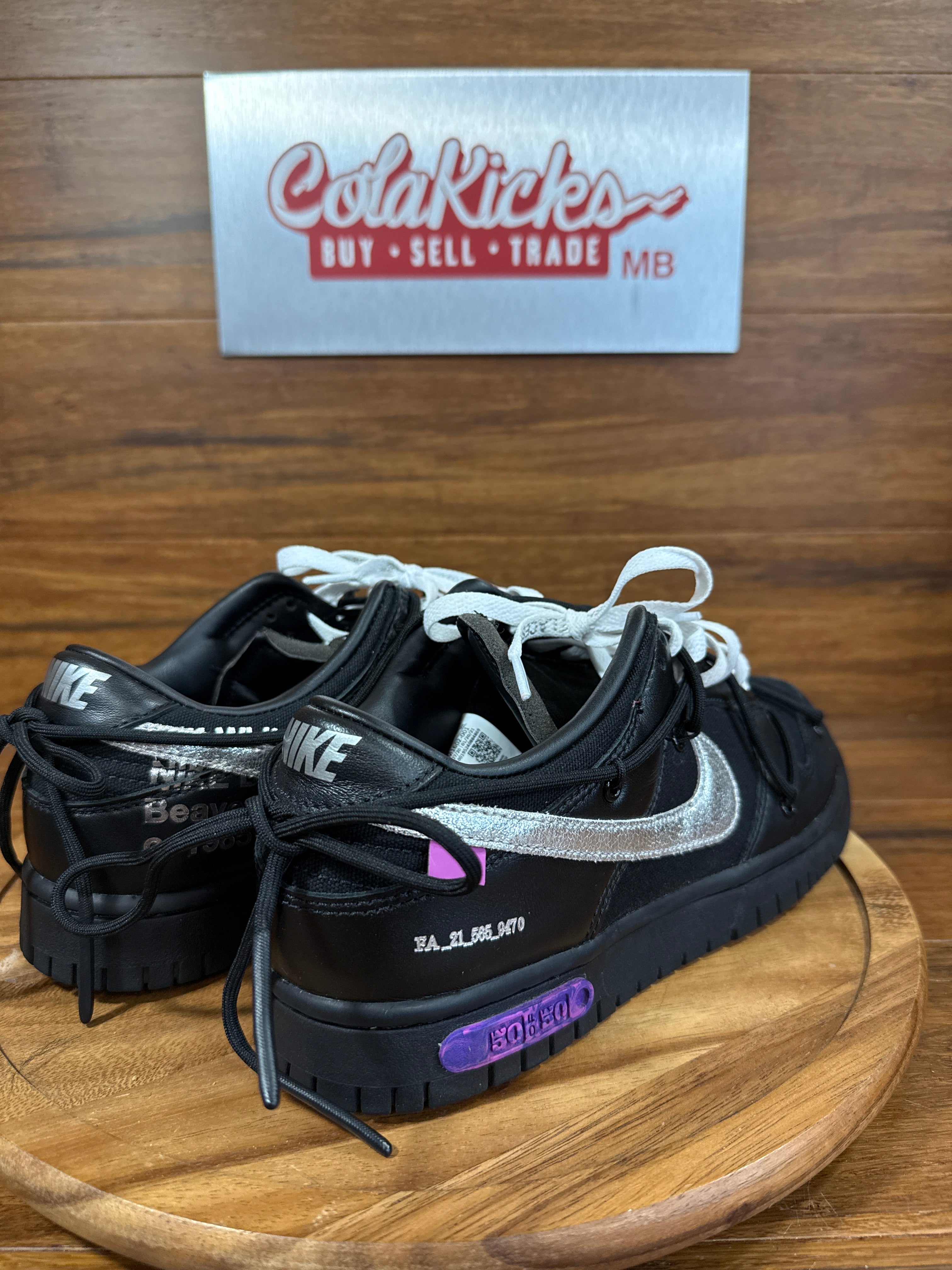 Nike Dunk Low Off-White Lot 50