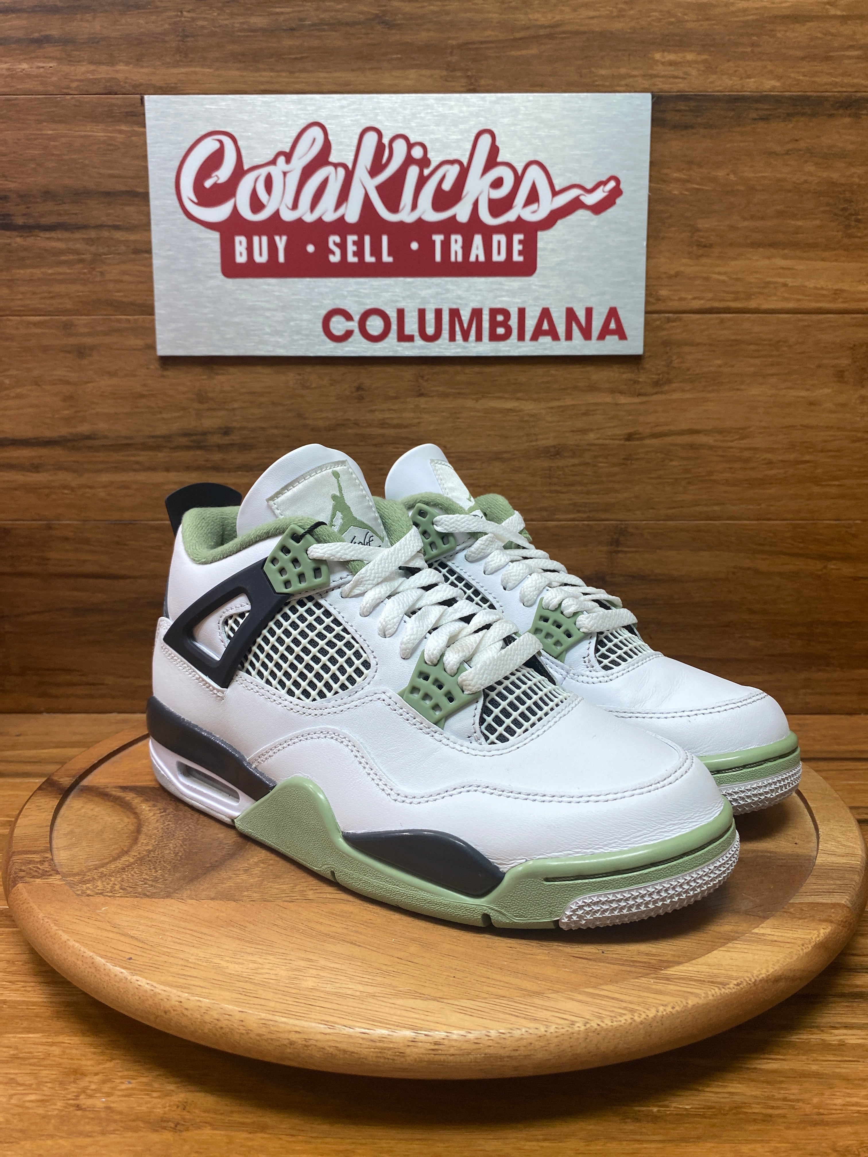 Jordan 4 Retro Seafoam (Women's)