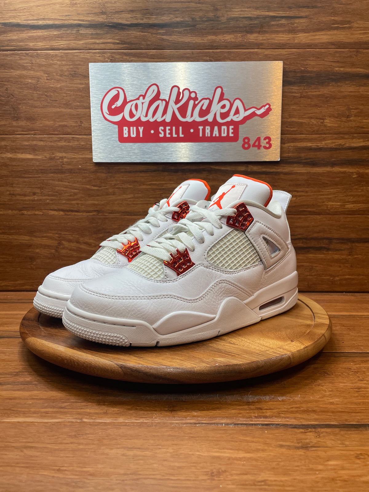 Jordan 4 Retro Metallic Orange