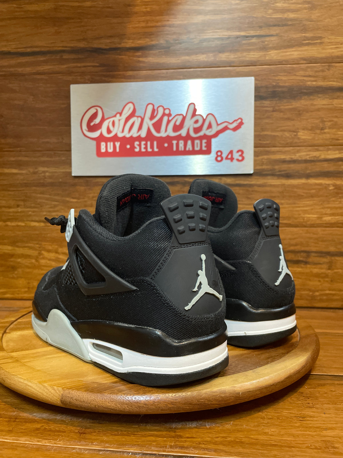 Jordan 4 Retro SE Black Canvas