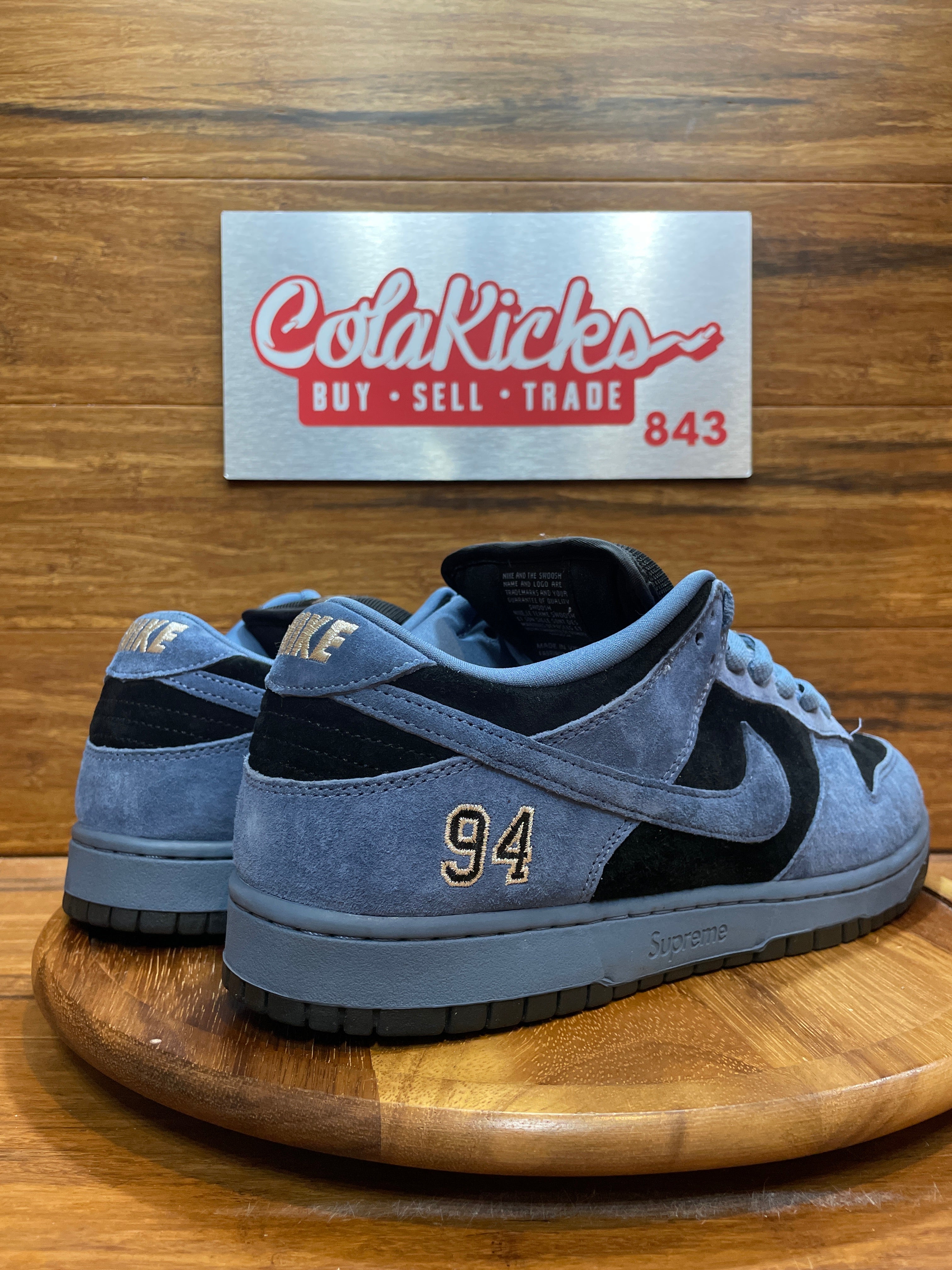Nike SB Dunk Low Supreme 94 Ocean Fog