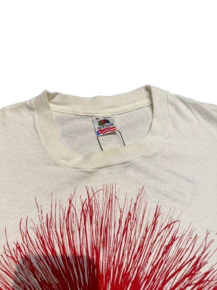 Abstract Troll Doll Lifeguard Tee White