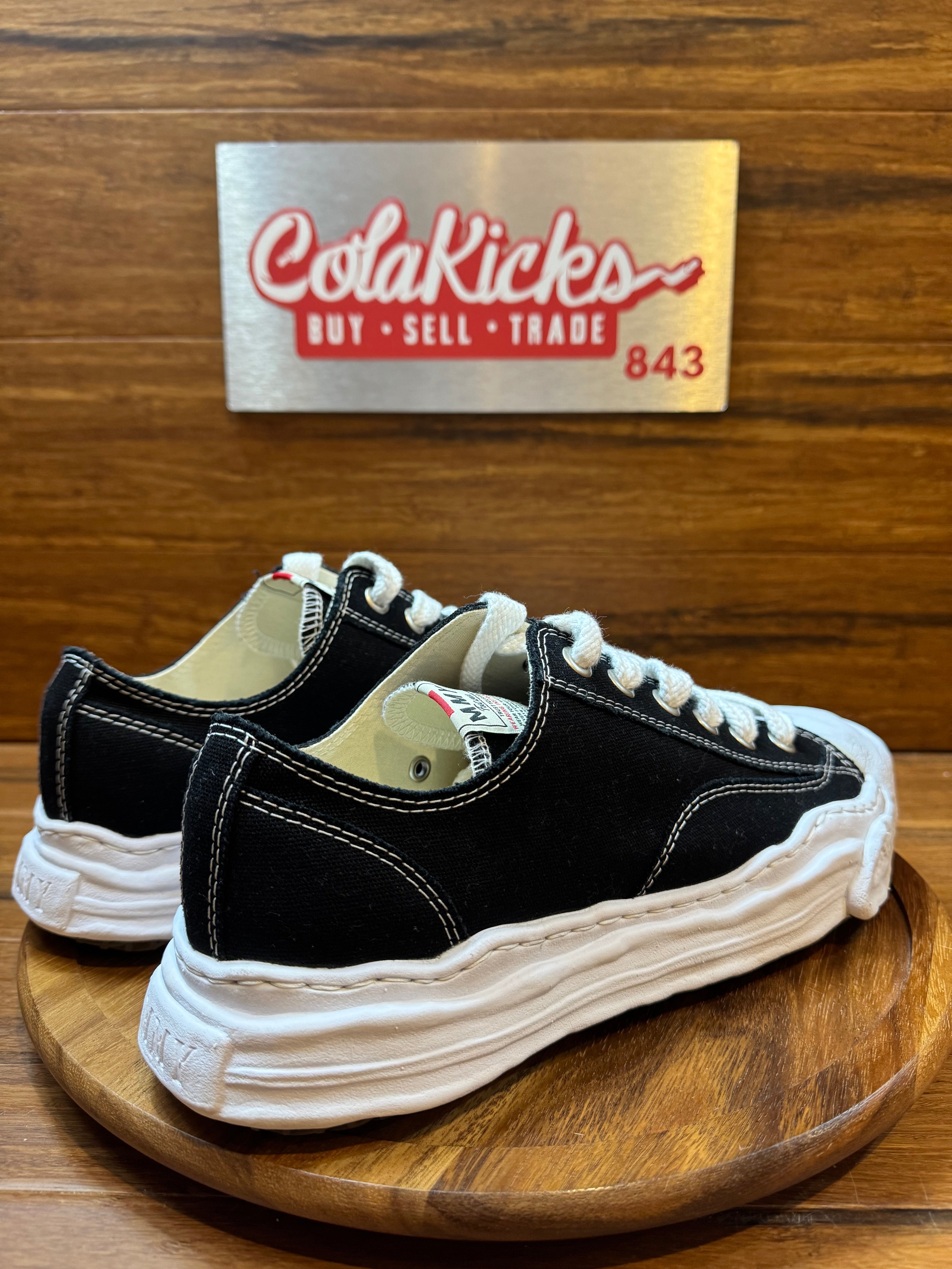 Maison Mihara Yasuhiro Peterson 23 OG Sole Padded Canvas Low Black White