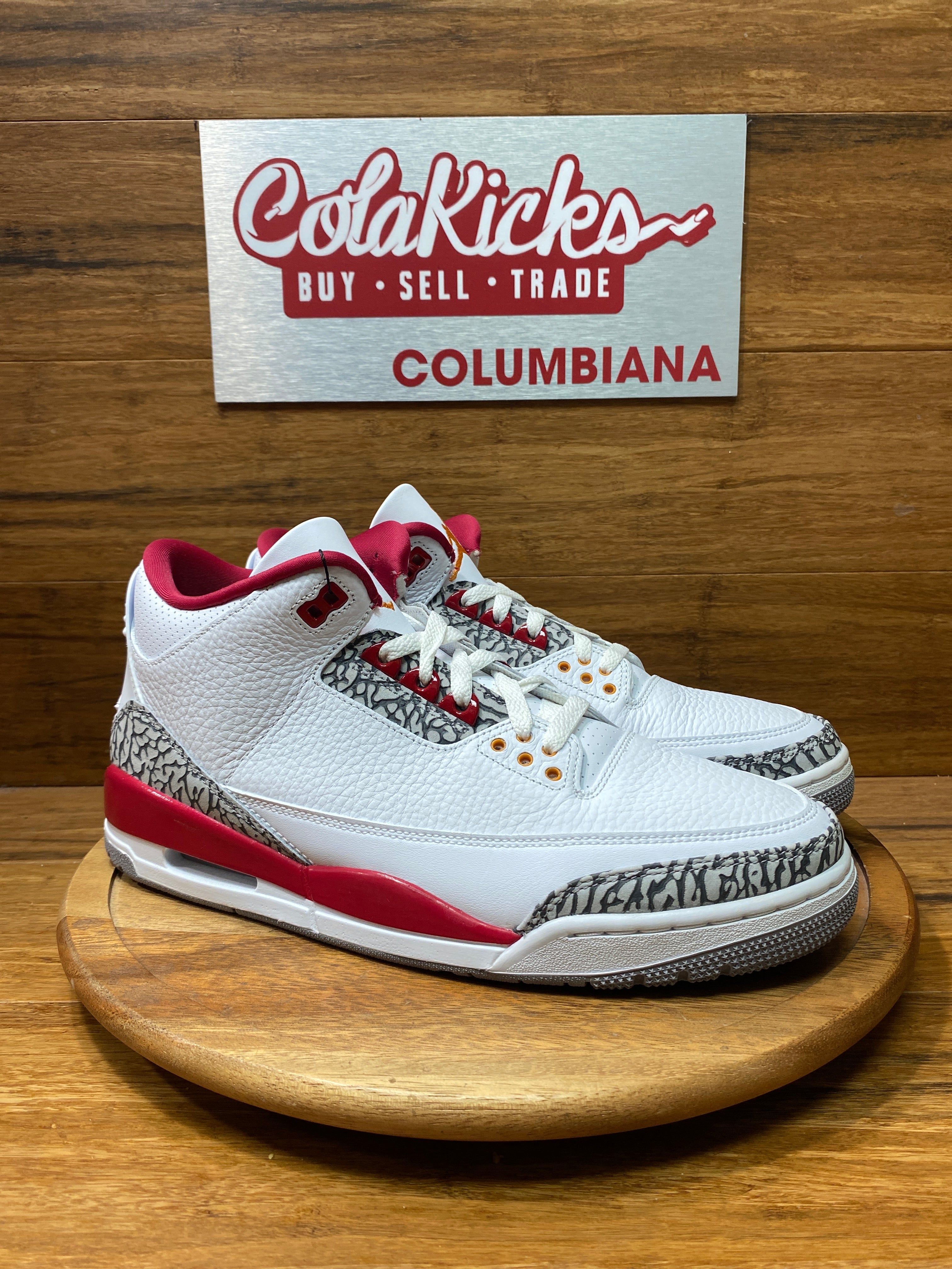 Jordan 3 Retro Cardinal Red