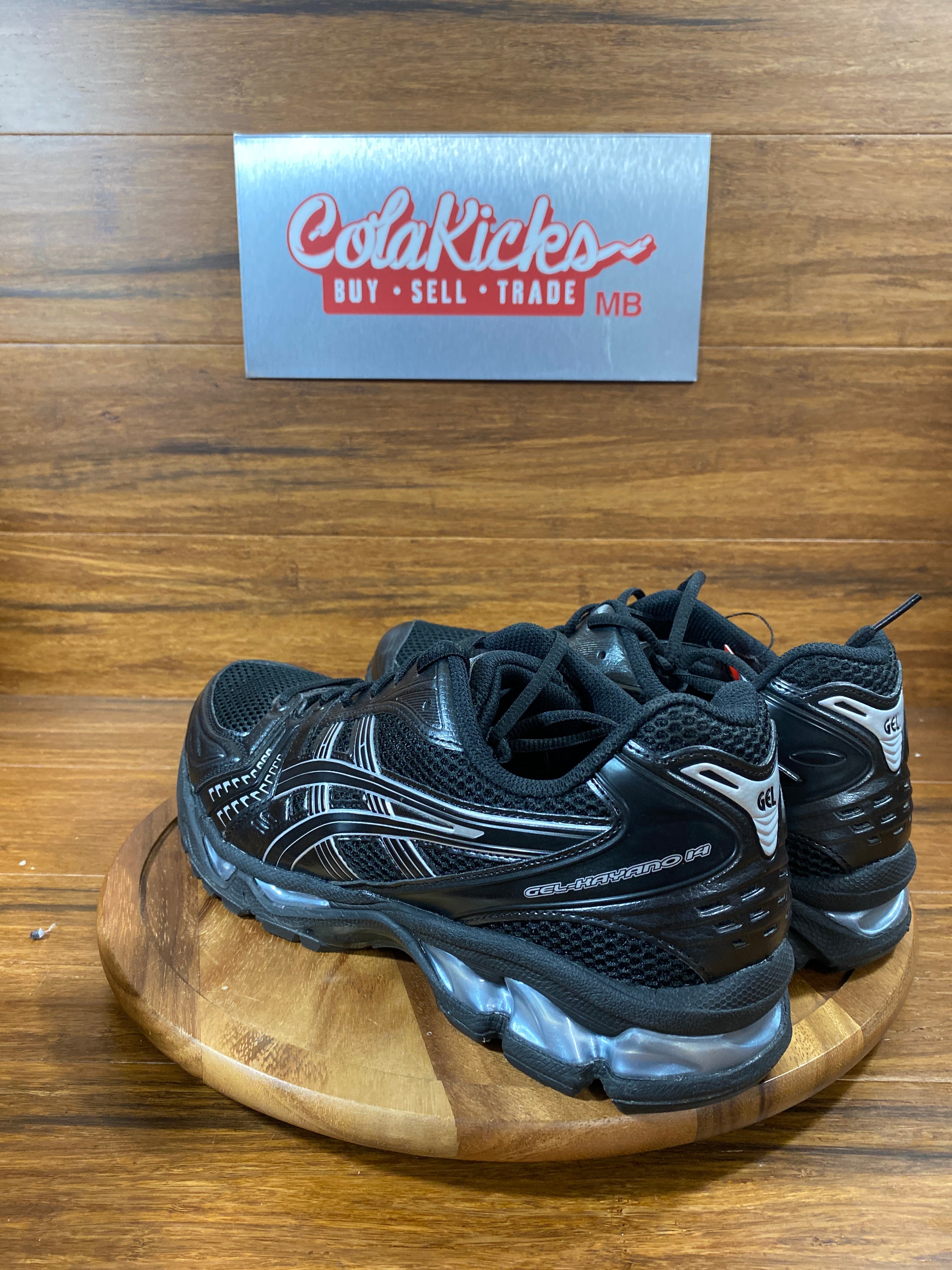 ASICS Gel-Kayano 14 Black Pure Silver