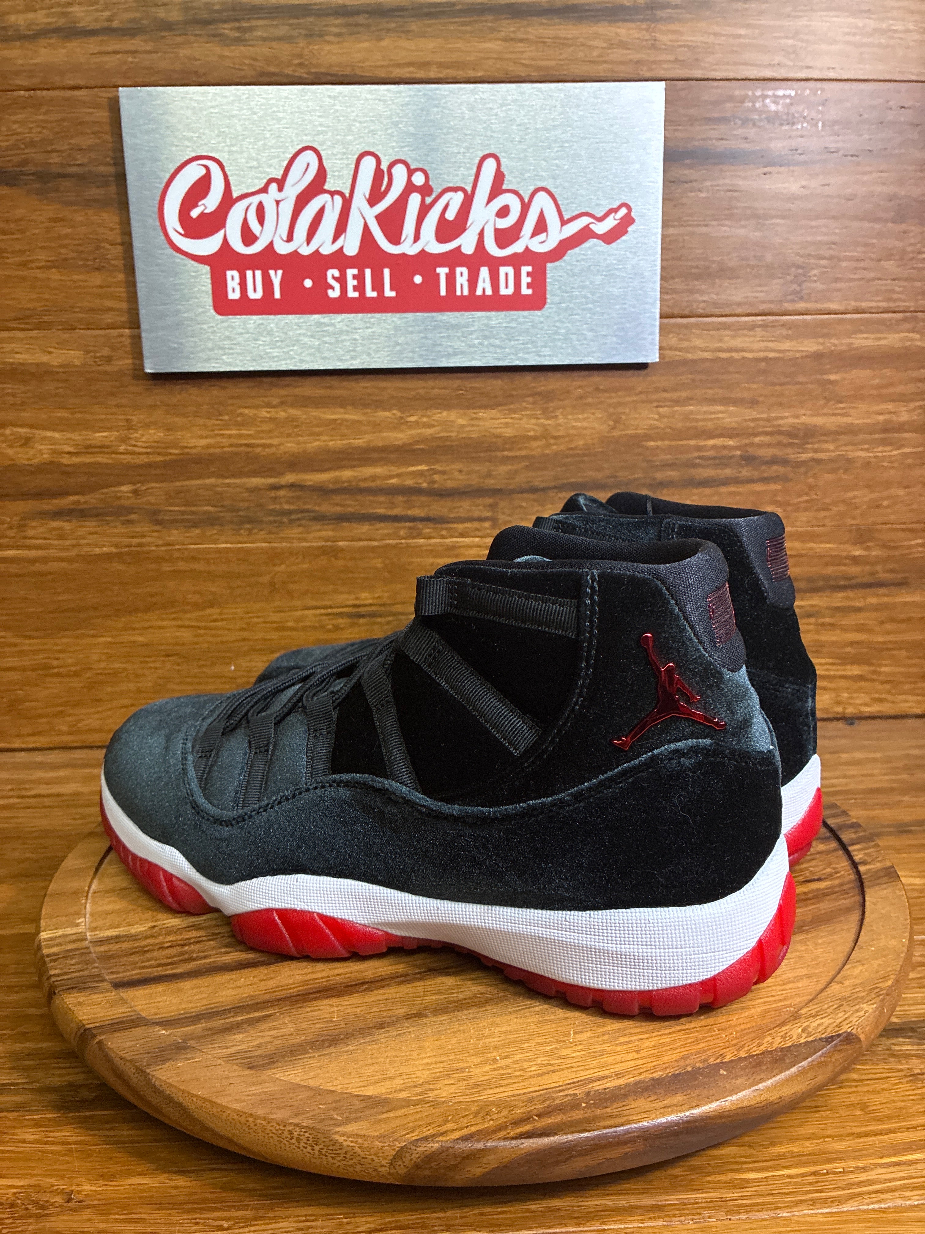 Jordan 11 Retro Bred Velvet (Women's)