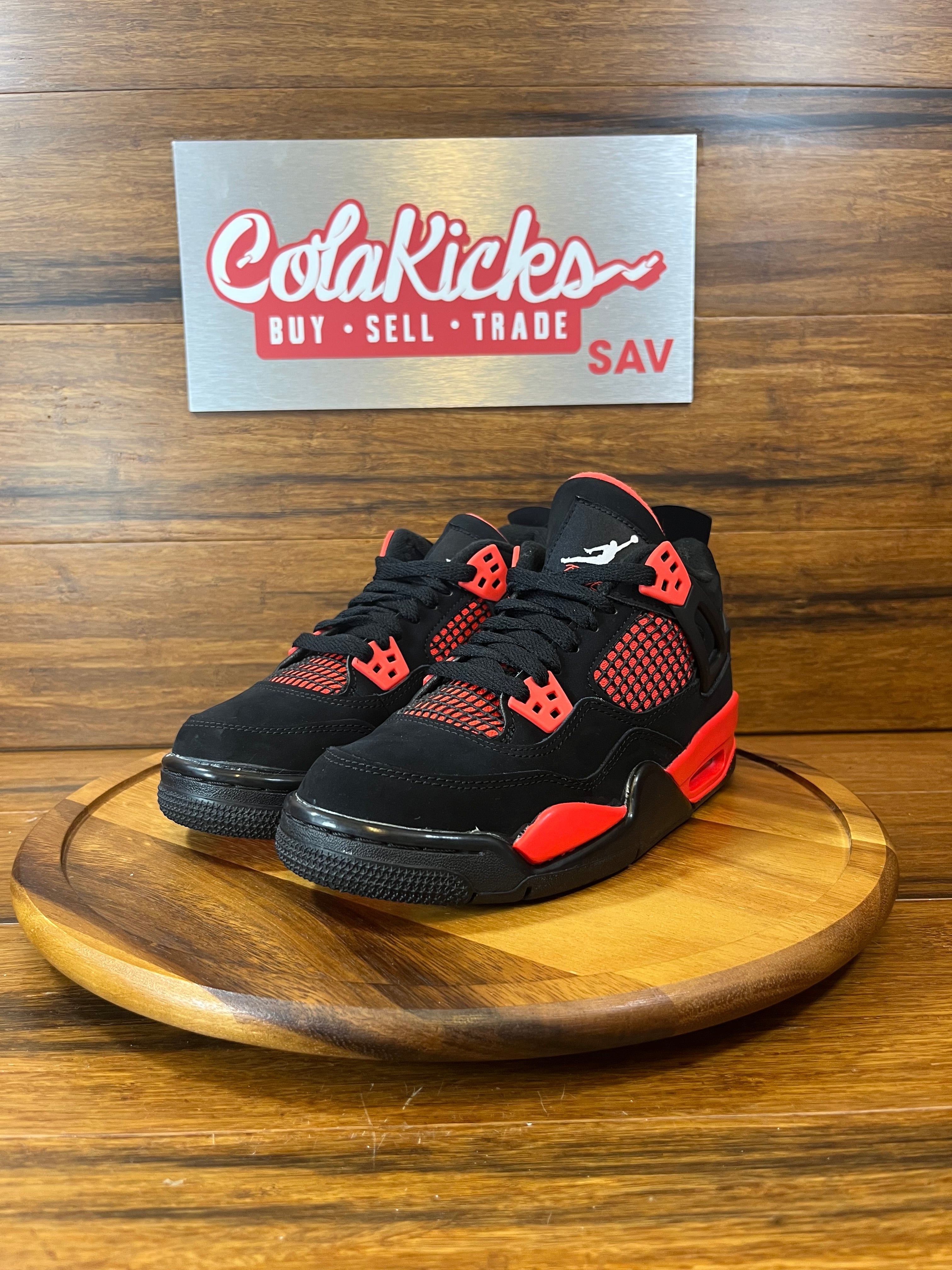 Jordan 4 Retro Red Thunder (GS)