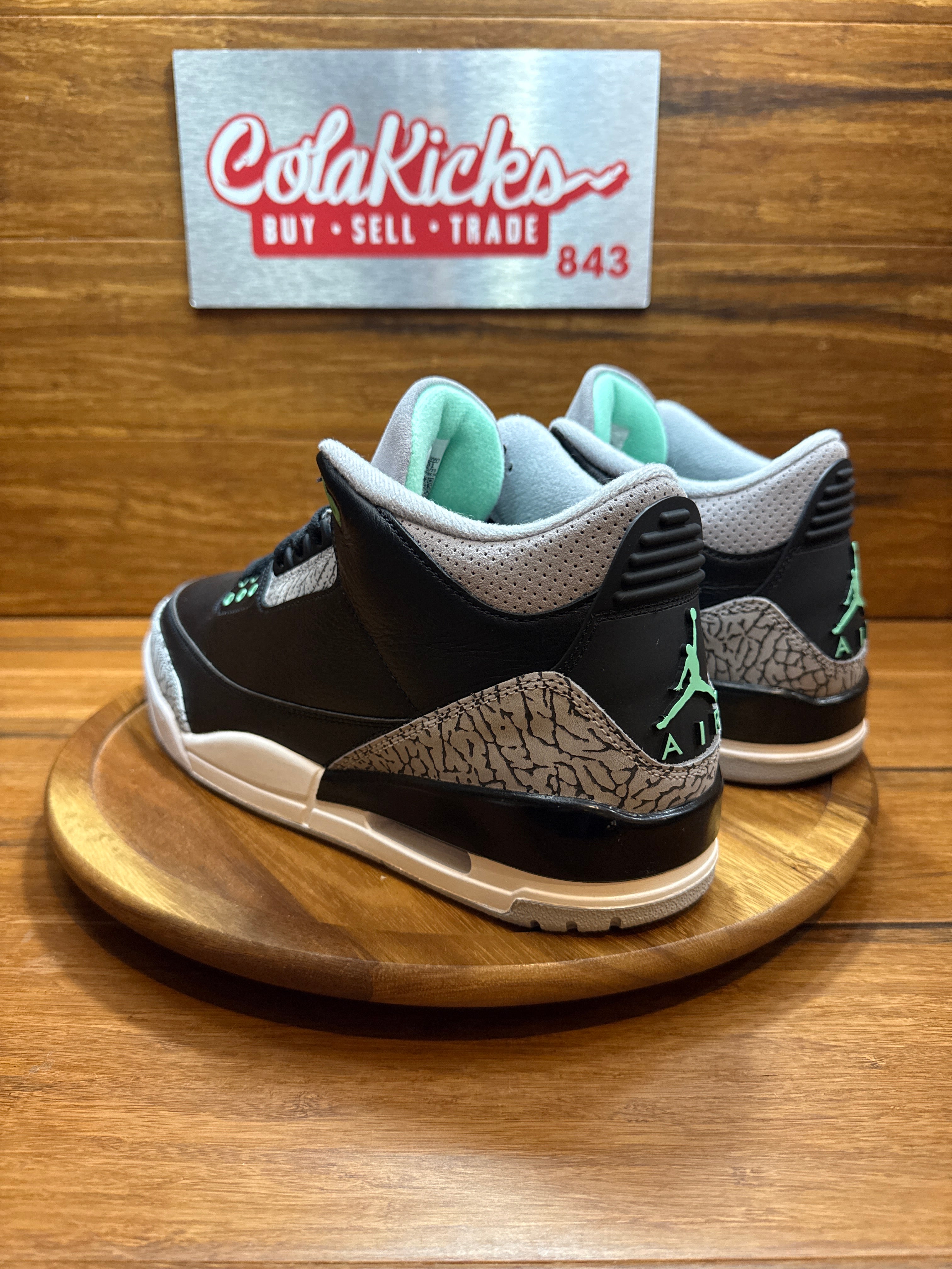 Jordan 3 Retro Green Glow