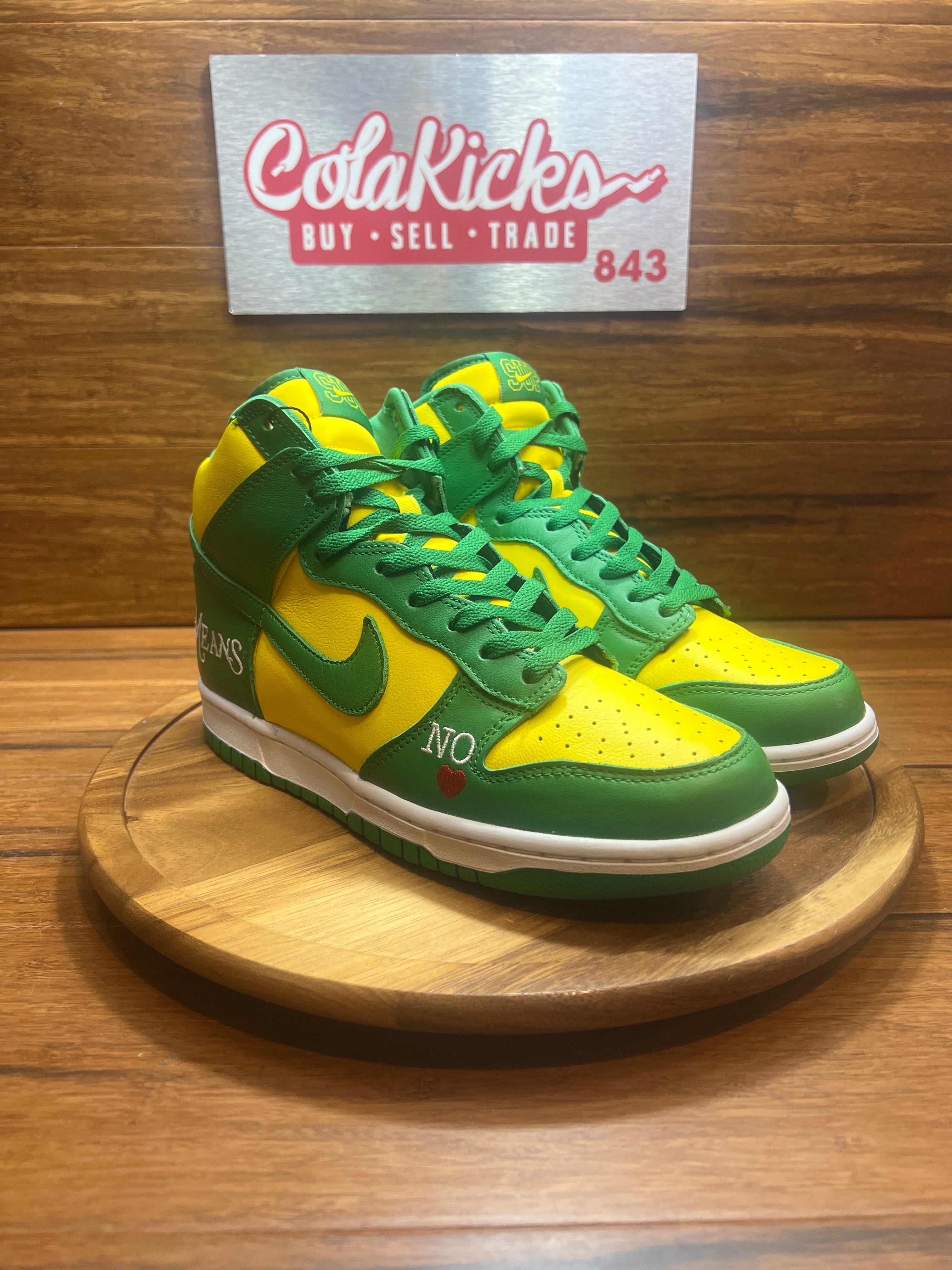 Nike SB Dunk High Supreme By Any Means Brazil