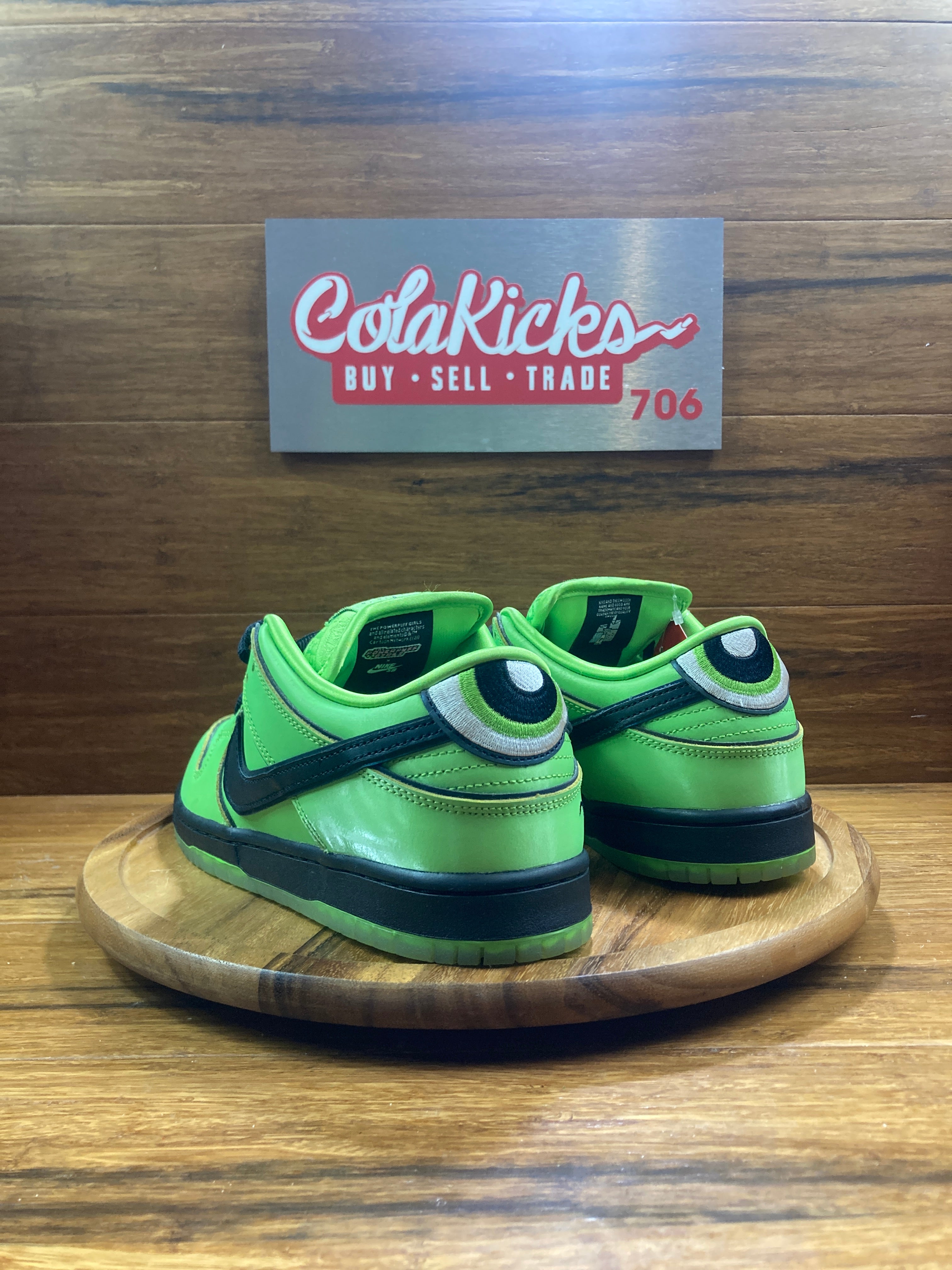 Nike SB Dunk Low The Powerpuff Girls Buttercup