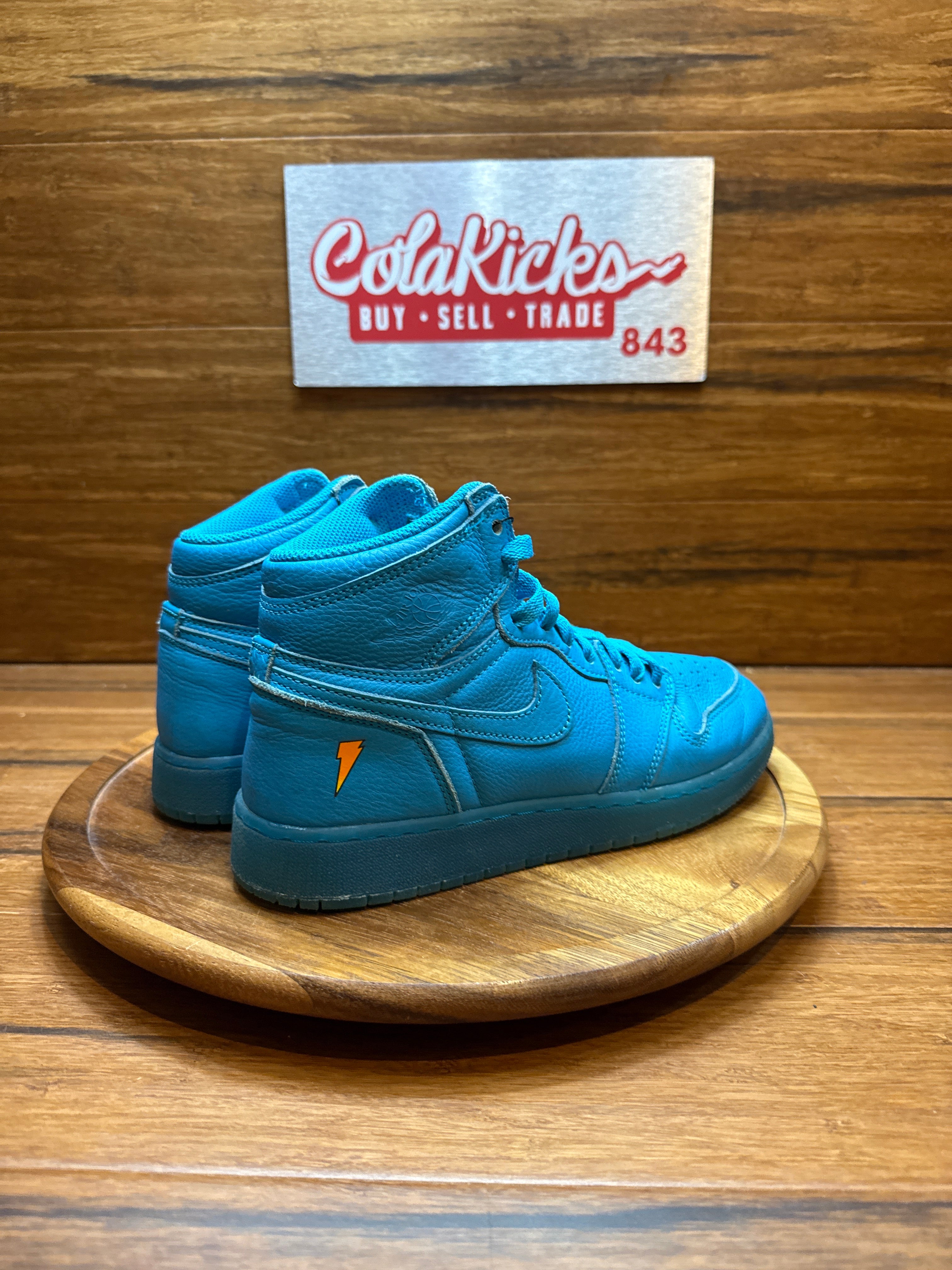 Jordan 1 Retro High Gatorade Blue Lagoon (GS)