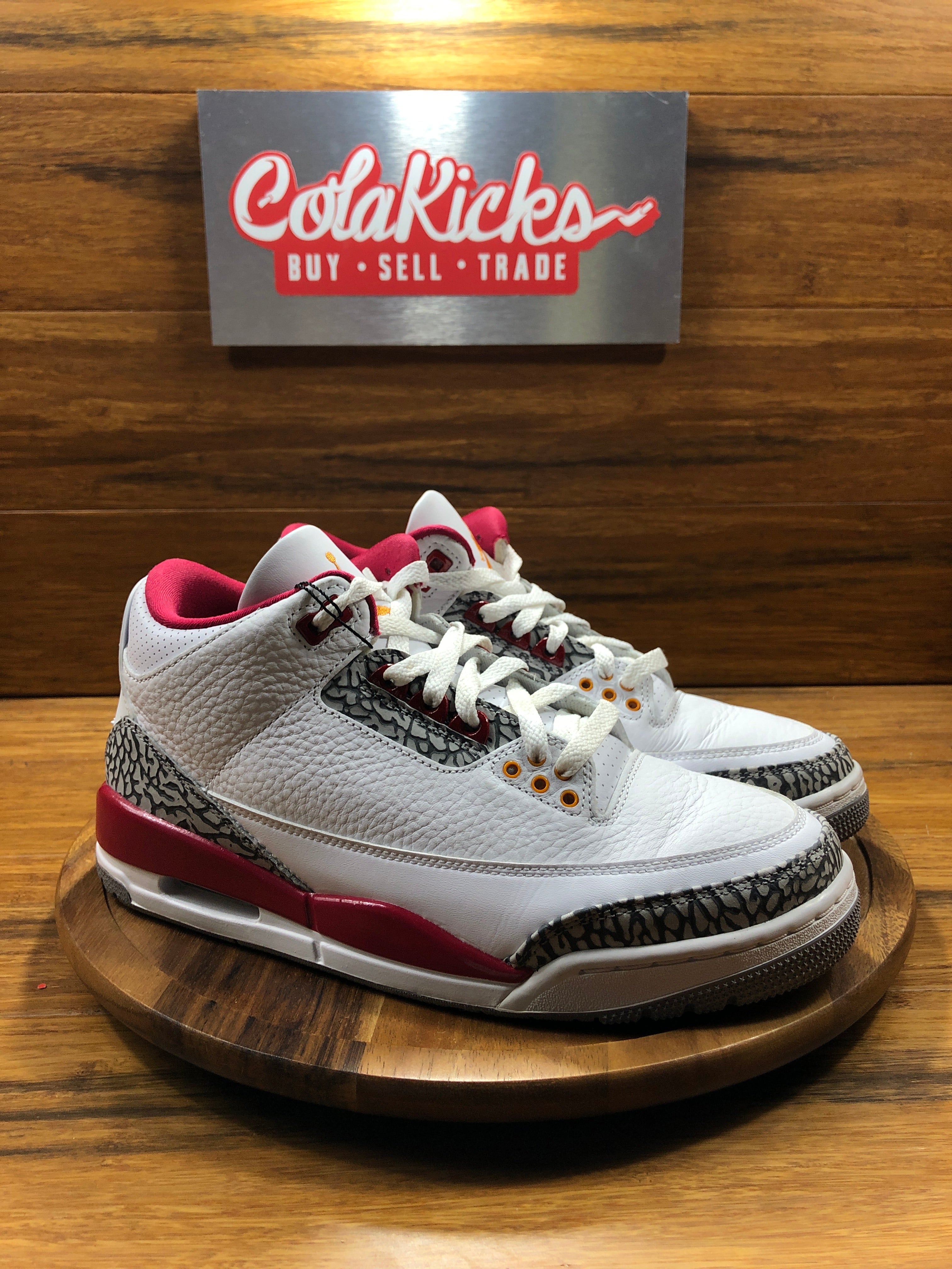 Jordan 3 Retro Cardinal Red