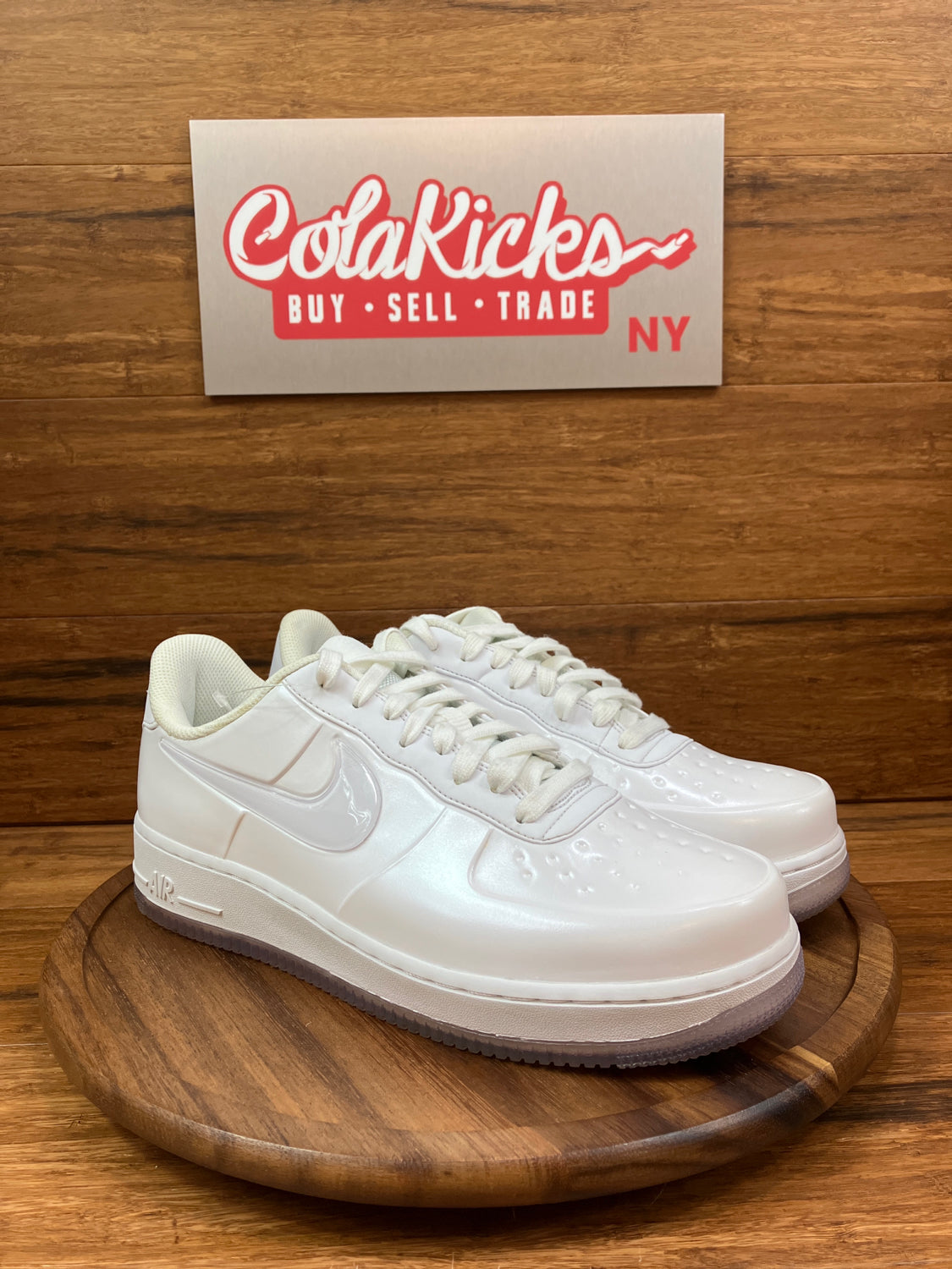 Nike Air Force 1 Foamposite Pro Cup Triple White