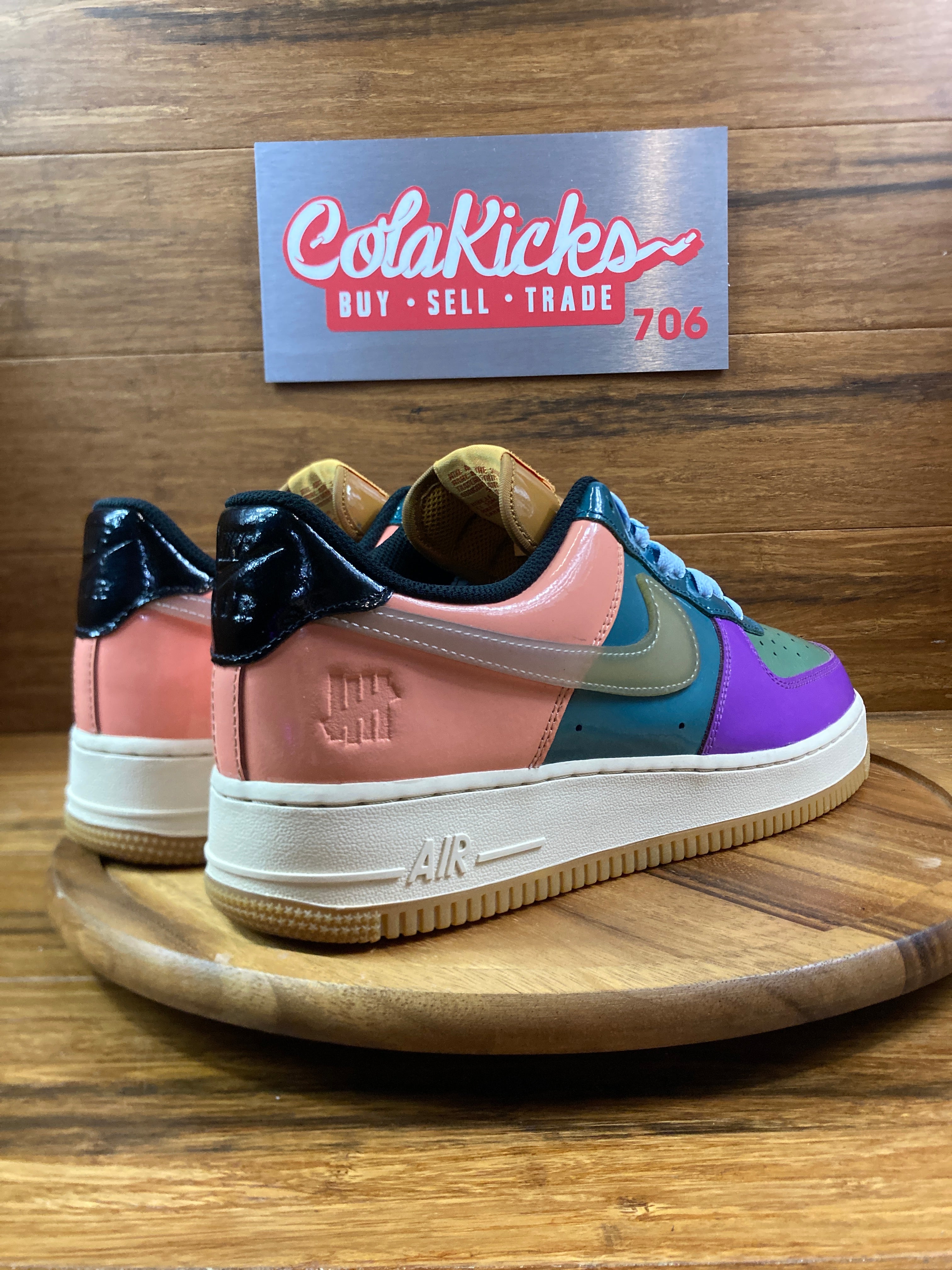 Nike Air Force 1 Low SP Undefeated Multi-Patent Wild Berry