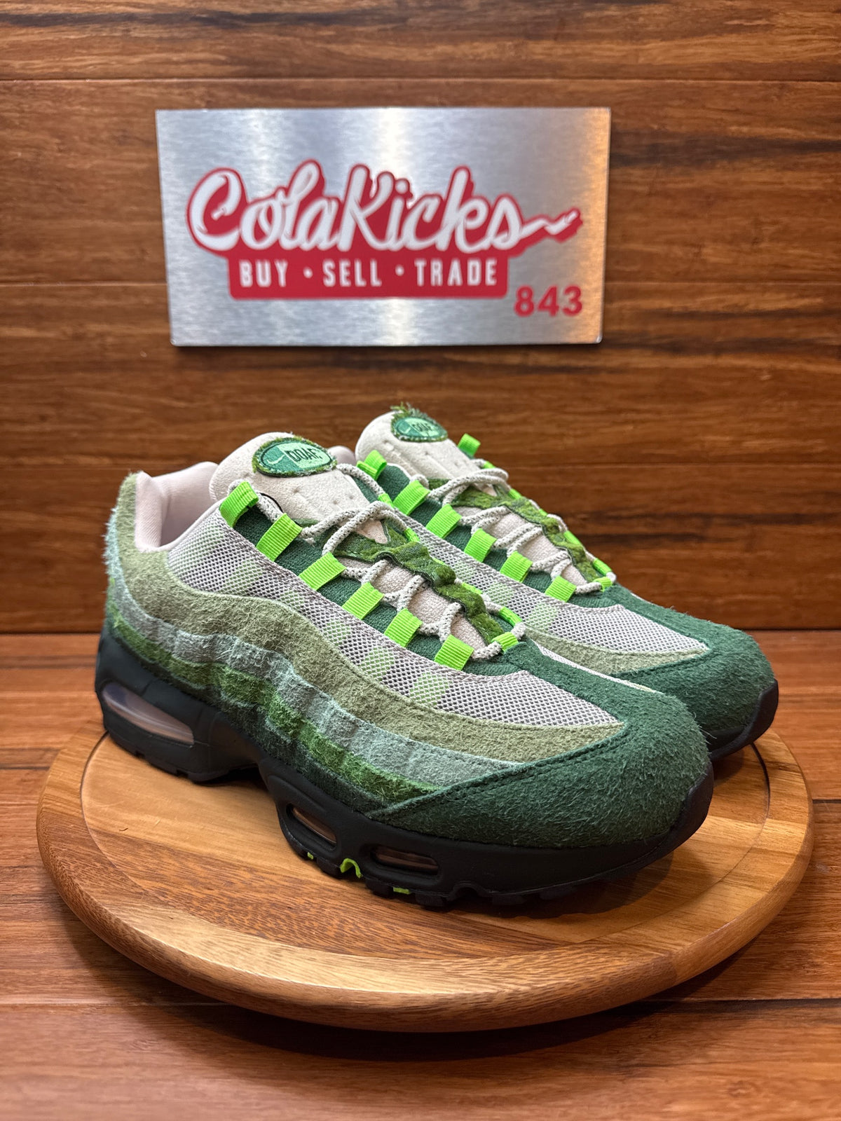 Nike Air Max 95 Big Bubble Ducks of a Feather Oregon Ducks The Woods