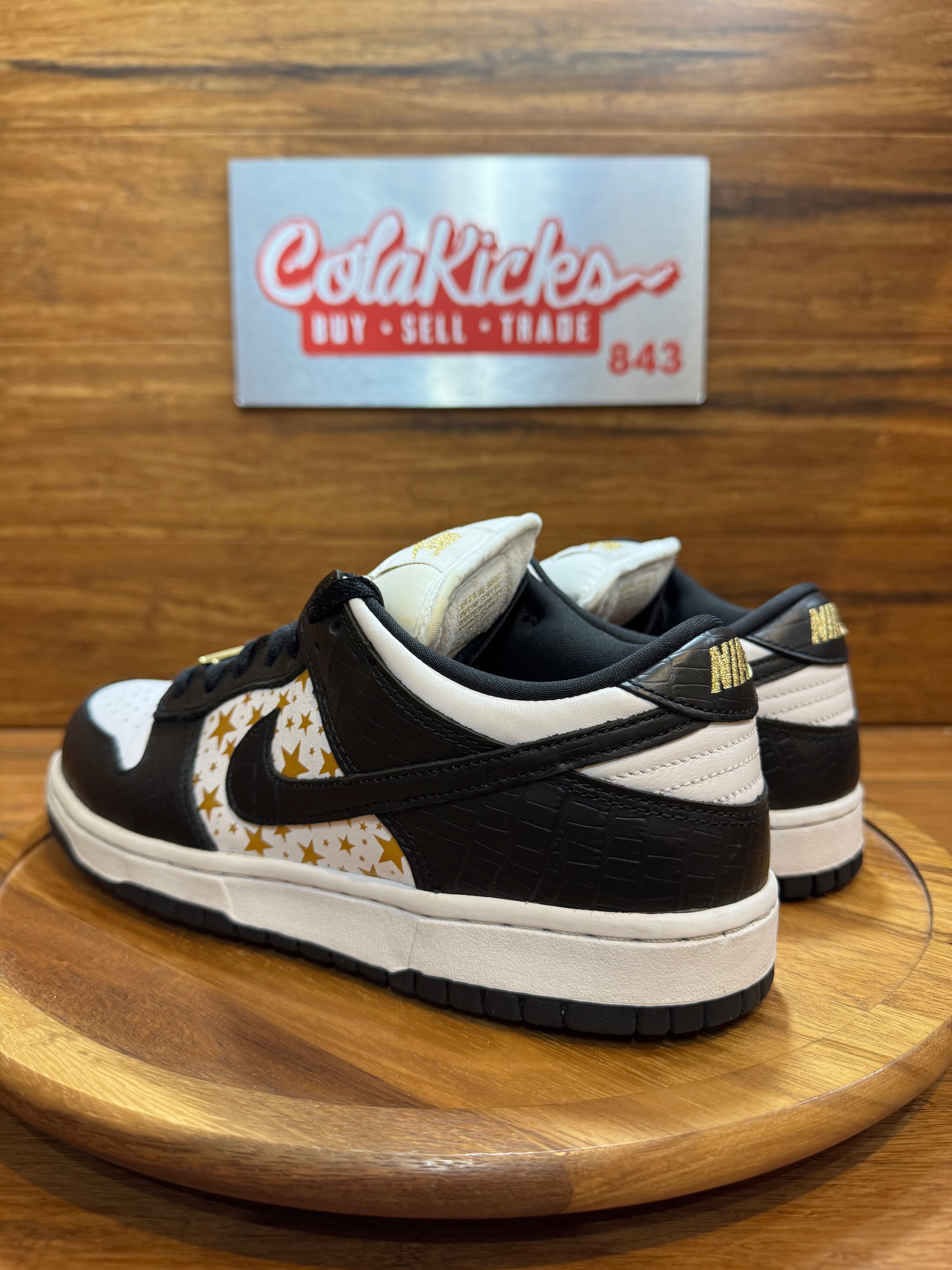 Nike SB Dunk Low Supreme Stars Black (2021)
