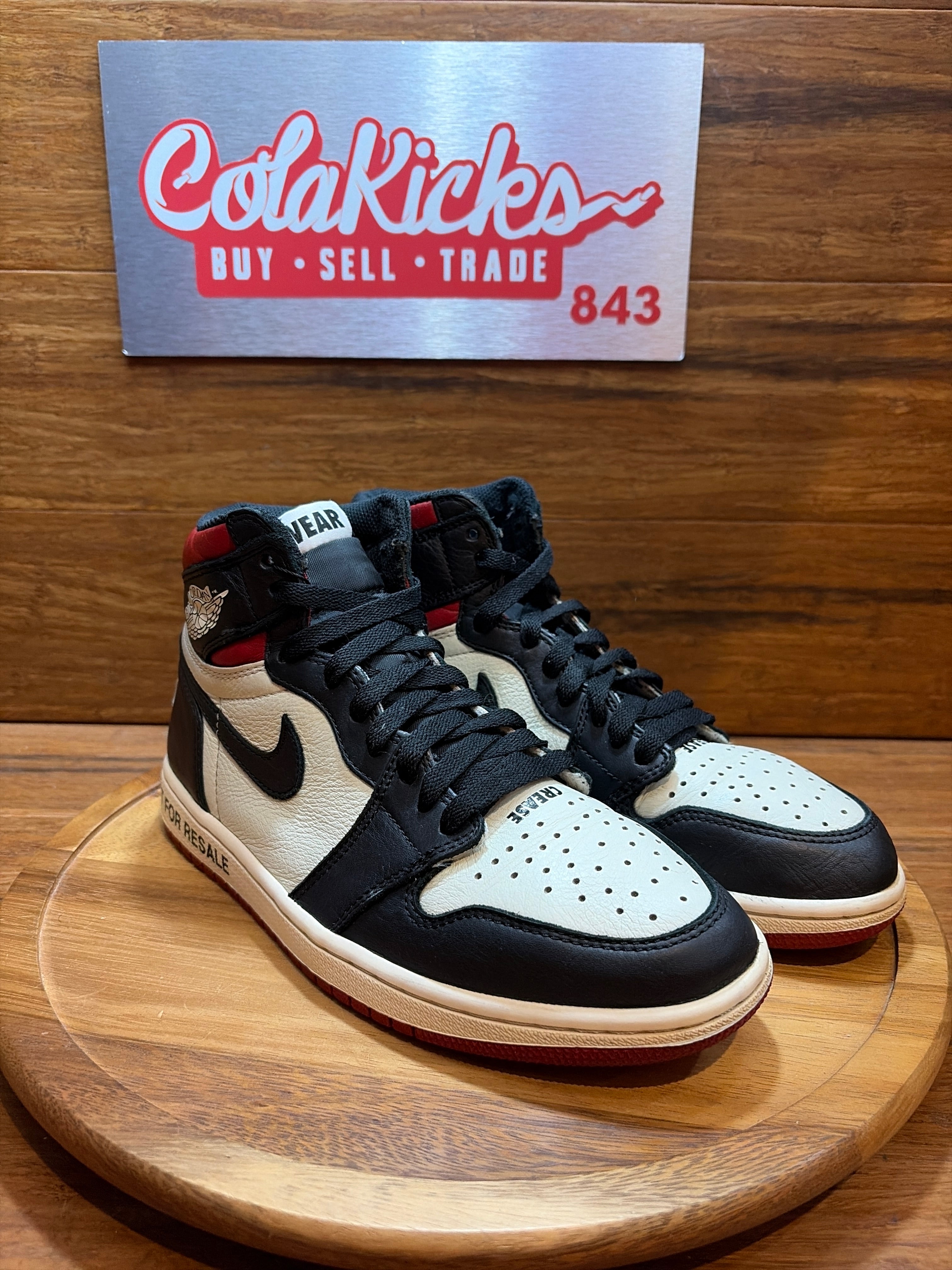 Jordan 1 Retro High Not for Resale Varsity Red