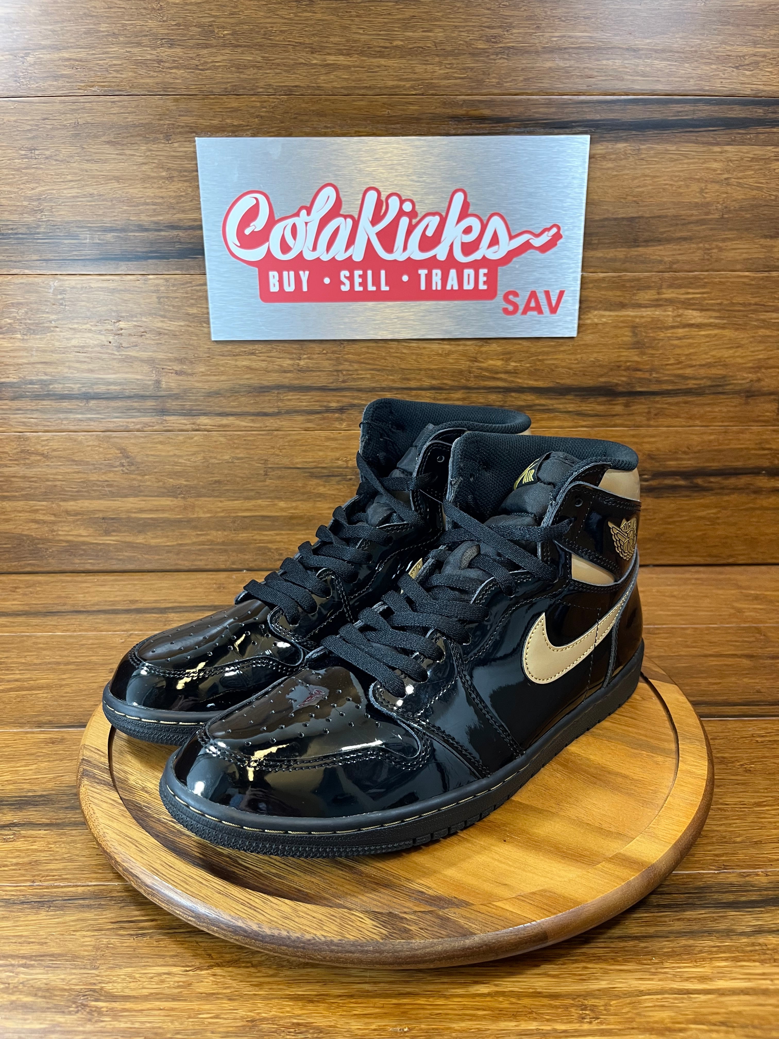 Jordan 1 Retro High Black Metallic Gold (2020)