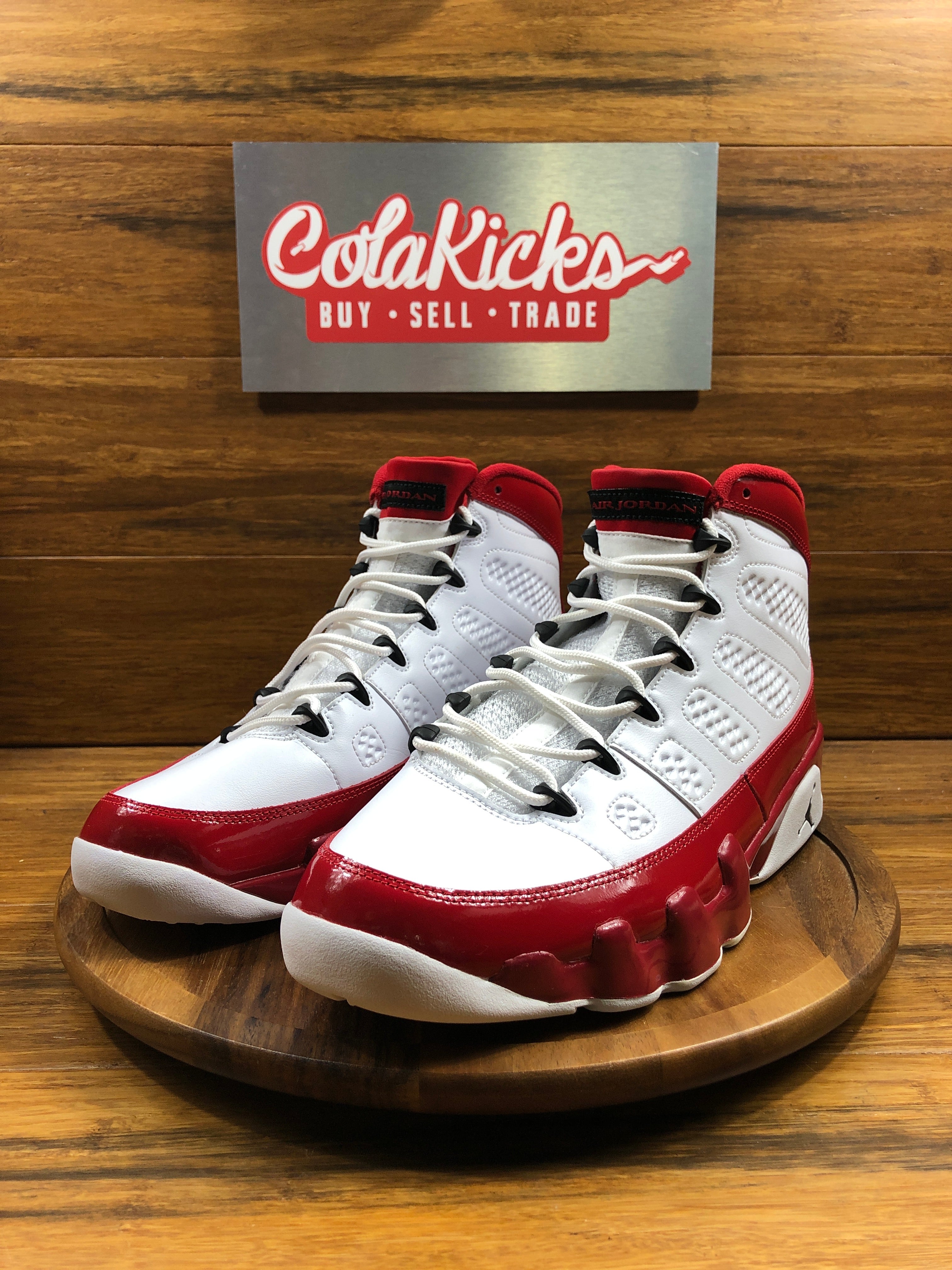 Jordan 9 Retro White Gym Red